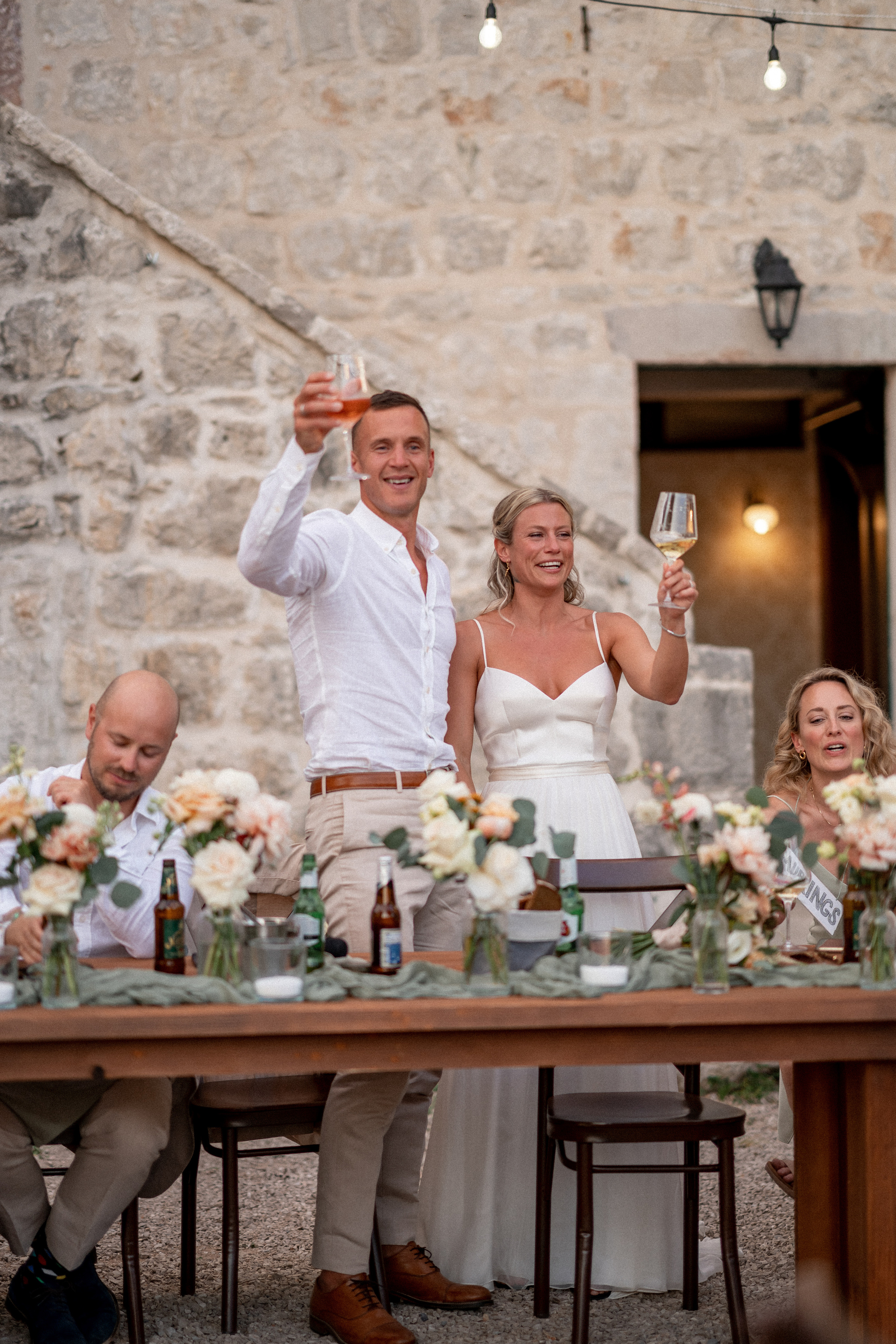 Romantische Hochzeit an der Adriaküste: Martin und Evas unvergessliche