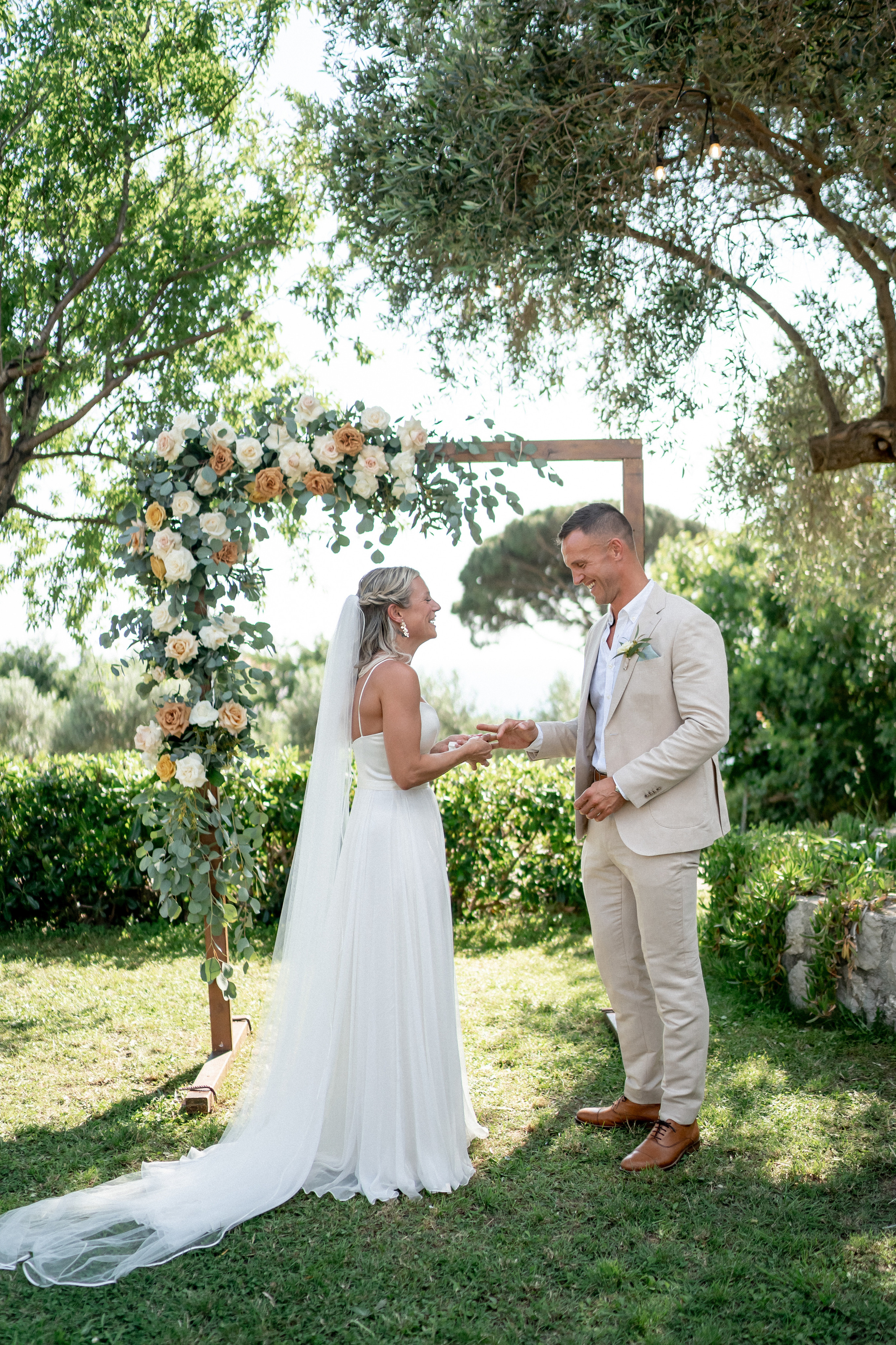 Romantische Hochzeit an der Adriaküste: Martin und Evas unvergessliche