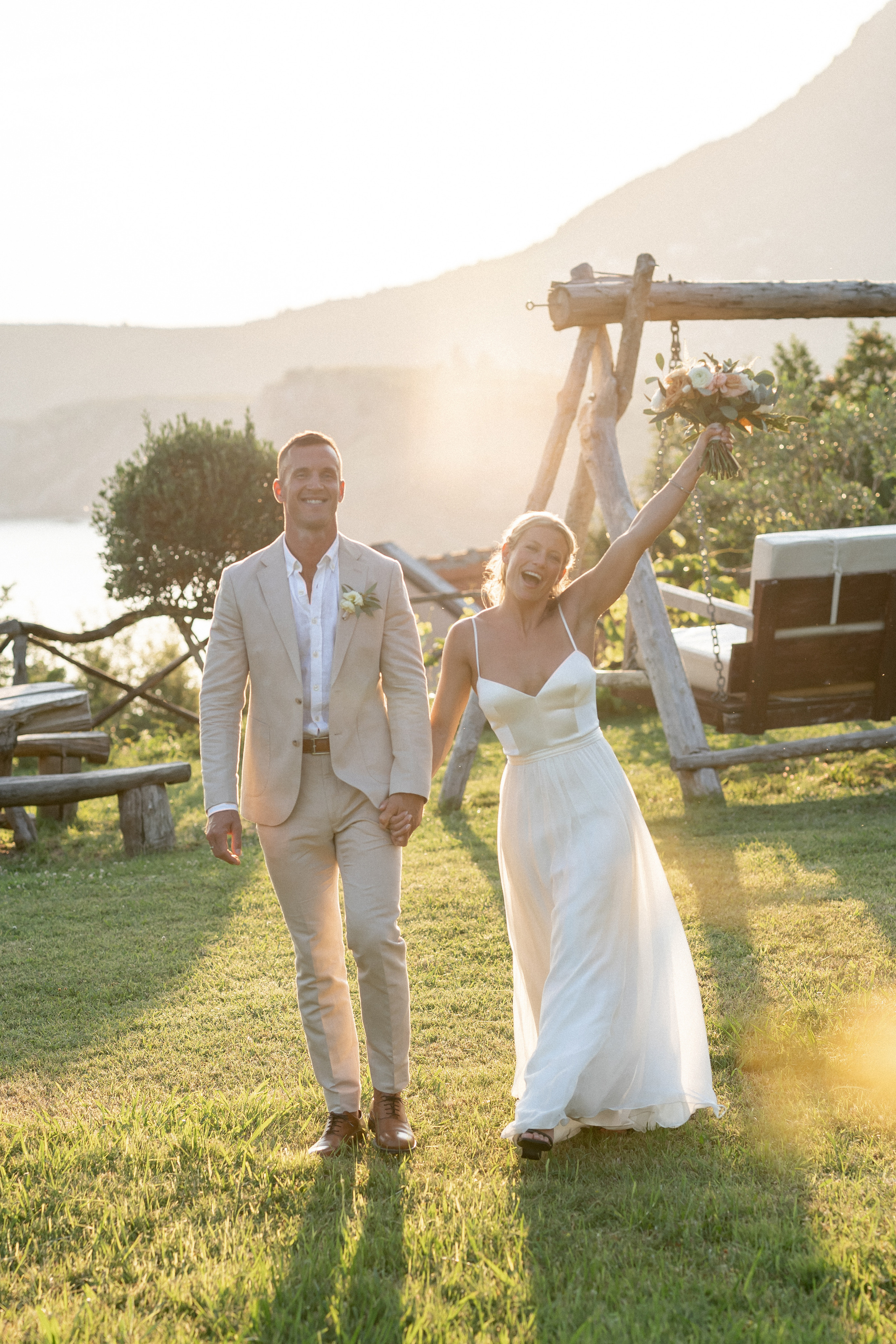 Romantische Hochzeit an der Adriaküste: Martin und Evas unvergessliche