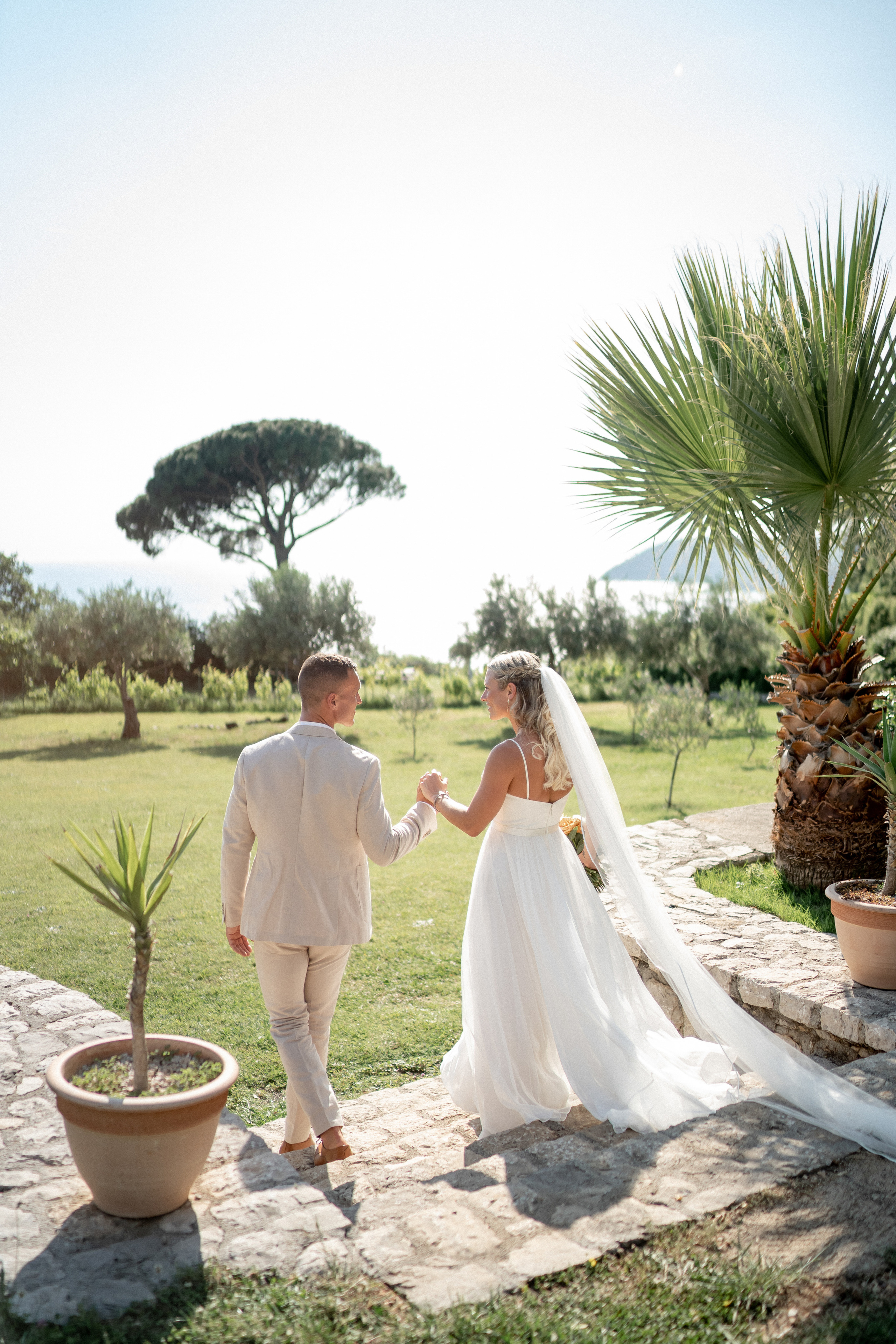 Romantische Hochzeit an der Adriaküste: Martin und Evas unvergessliche