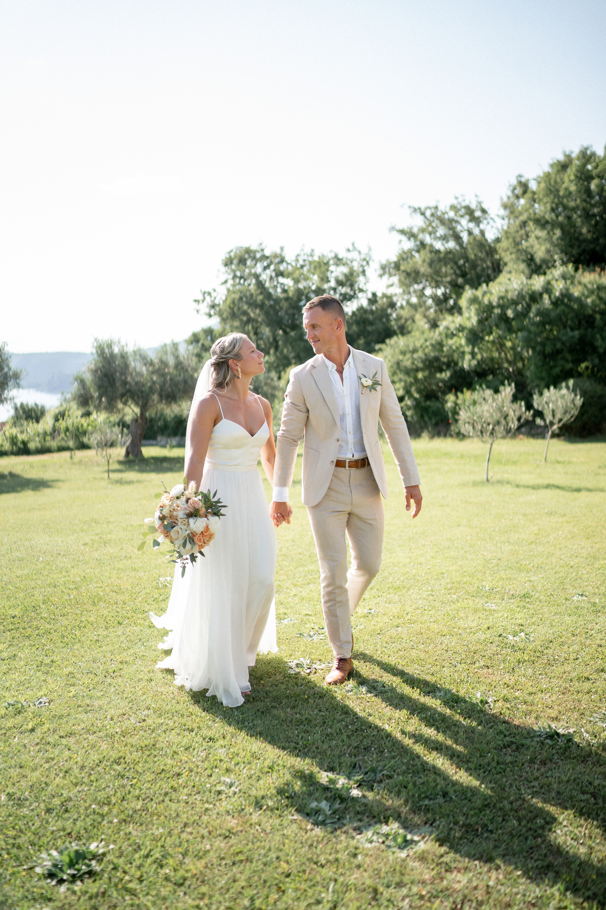 Romantische Hochzeit an der Adriaküste: Martin und Evas unvergessliche