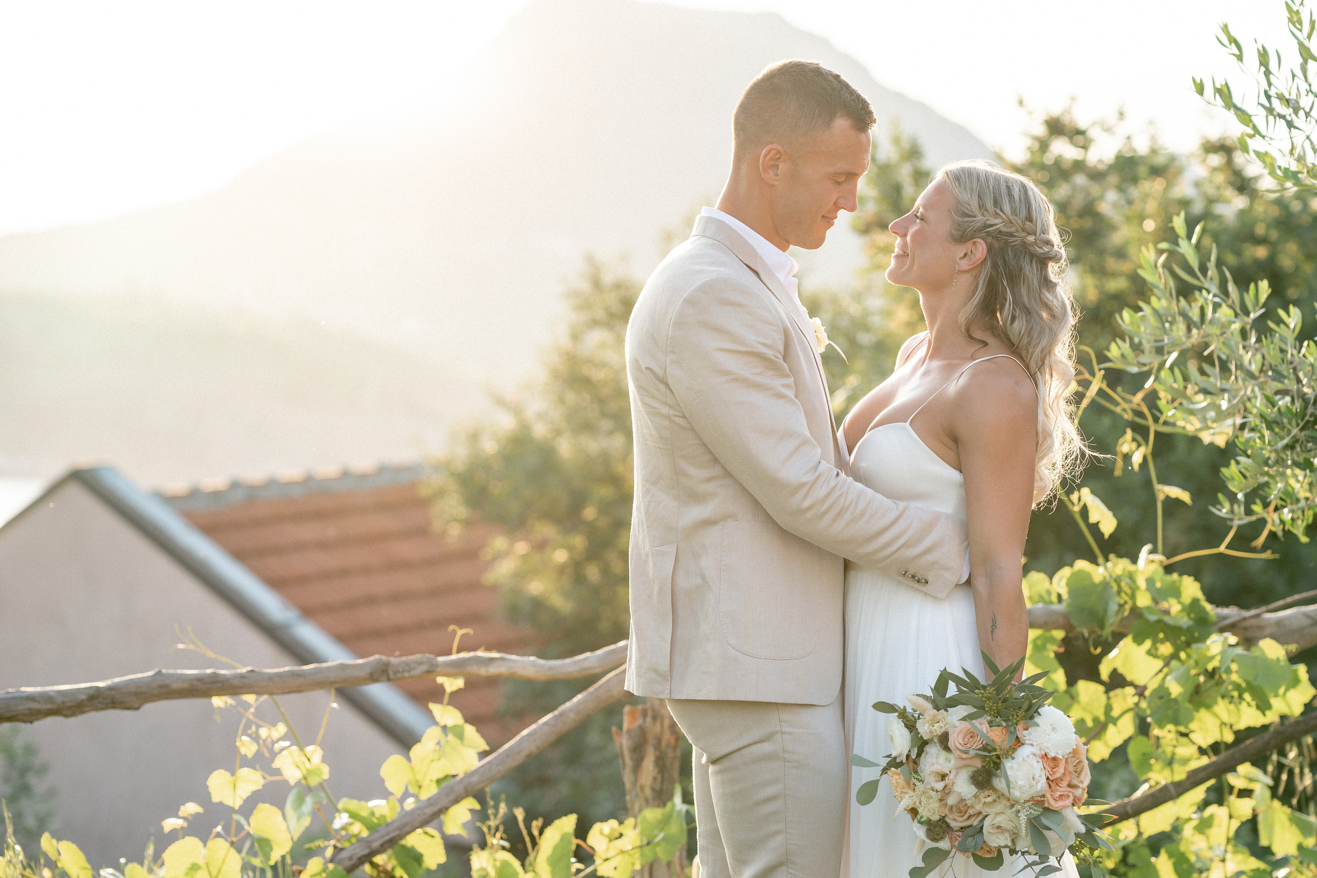 Romantische Hochzeit an der Adriaküste: Martin und Evas unvergessliche