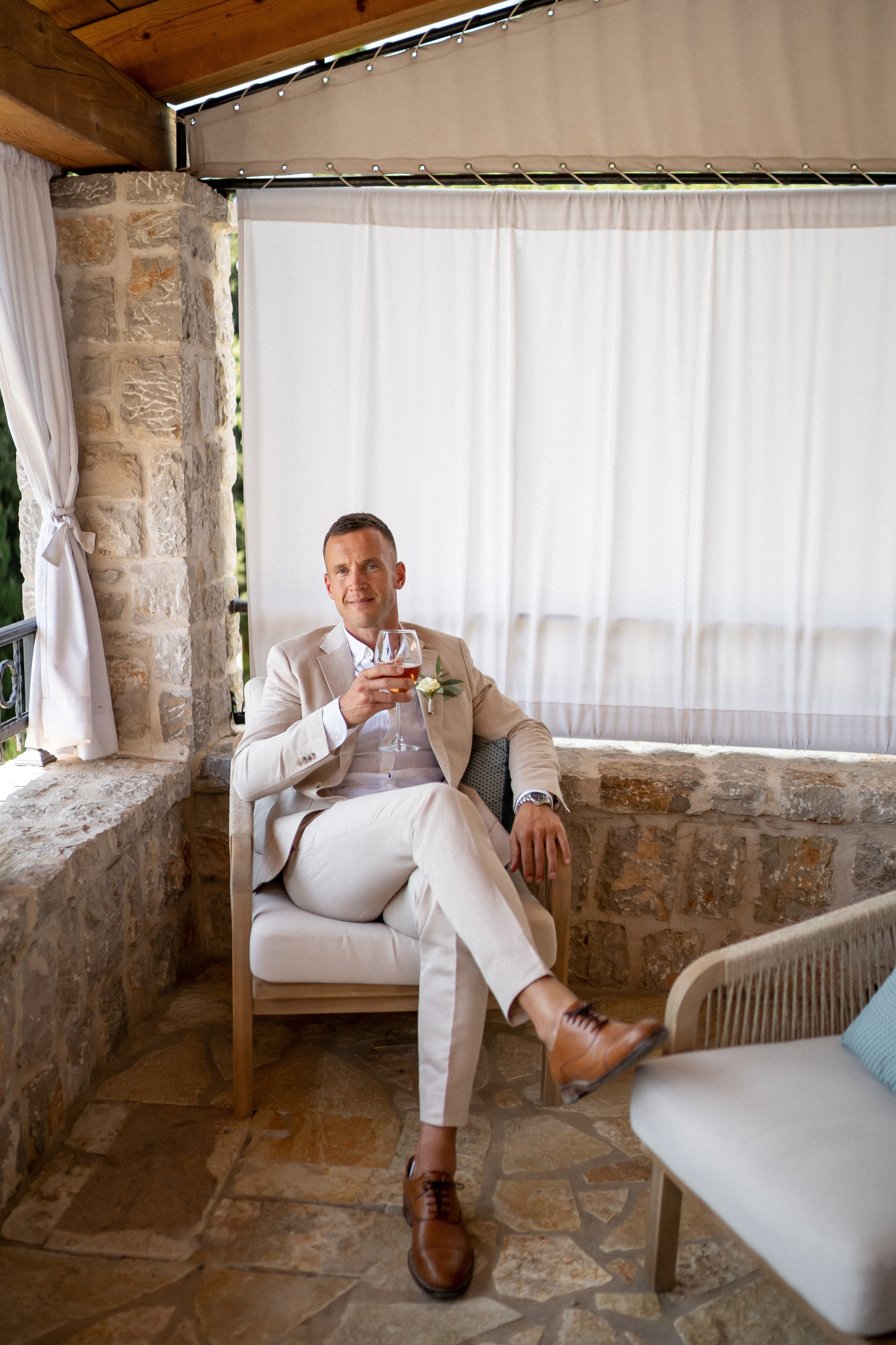 Romantische Hochzeit an der Adriaküste: Martin und Evas unvergessliche