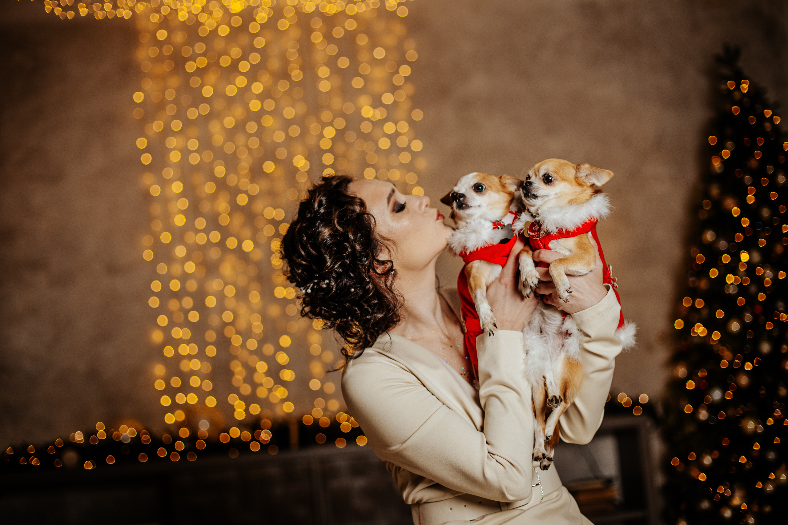 Ziemassvētku fotostudija Rēzeknē. Populārākā kāzu, bērnu un ģimeņu fotogrāfe Latgalē Veronika Lokotko