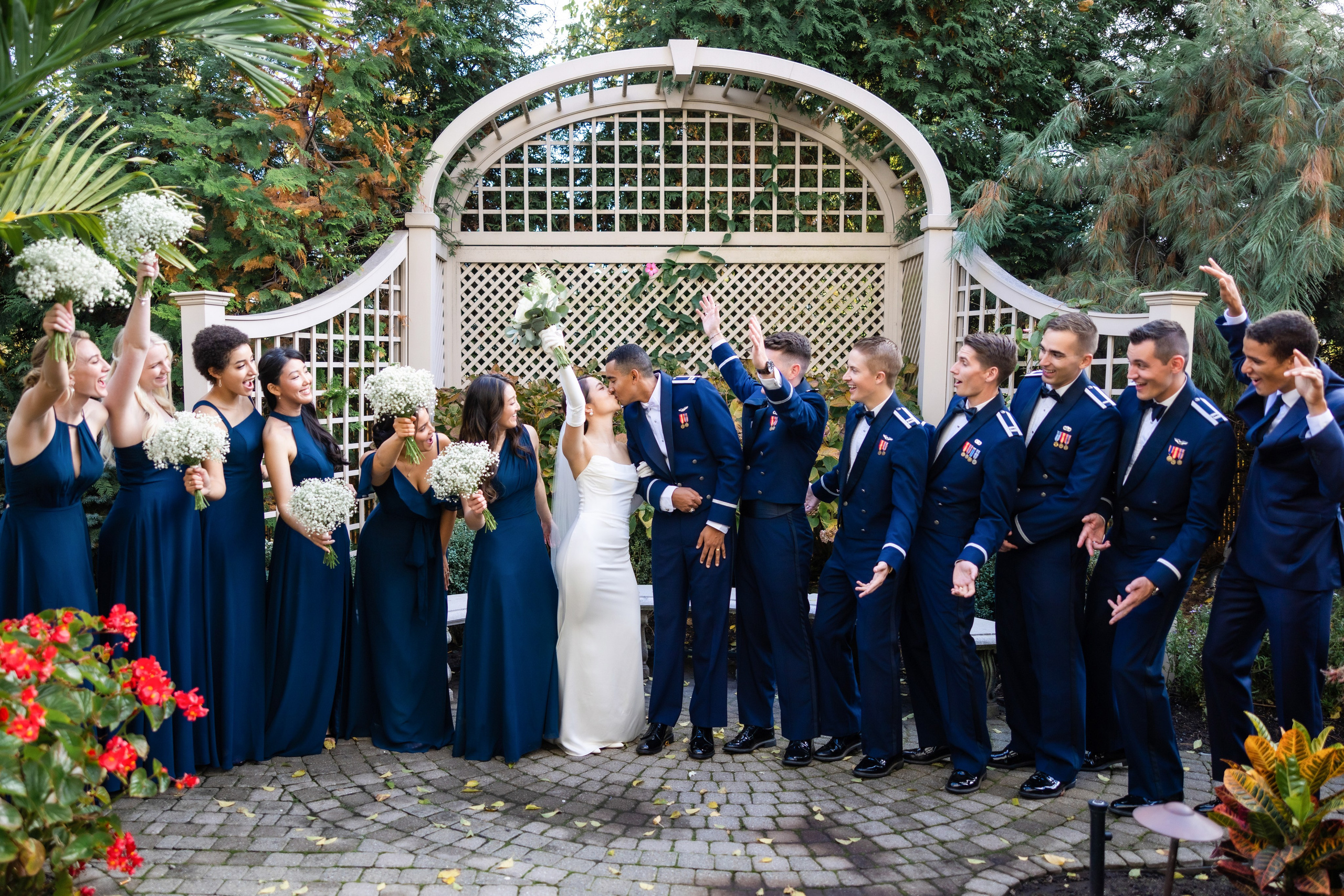 Conner Wiburn & Esther Roh in The Venetian in Garfield, NJ. Wedding Photo & Video