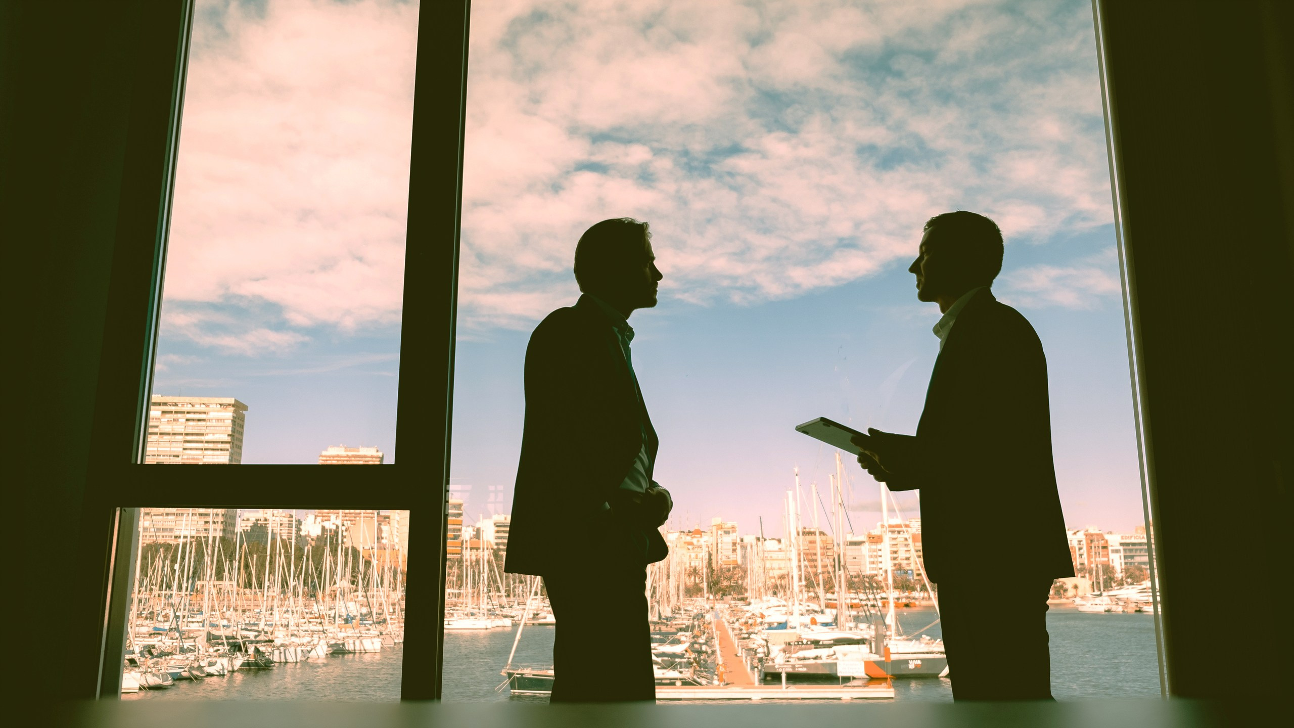 Business content photoshoot in Alicante for Norwegian Capital