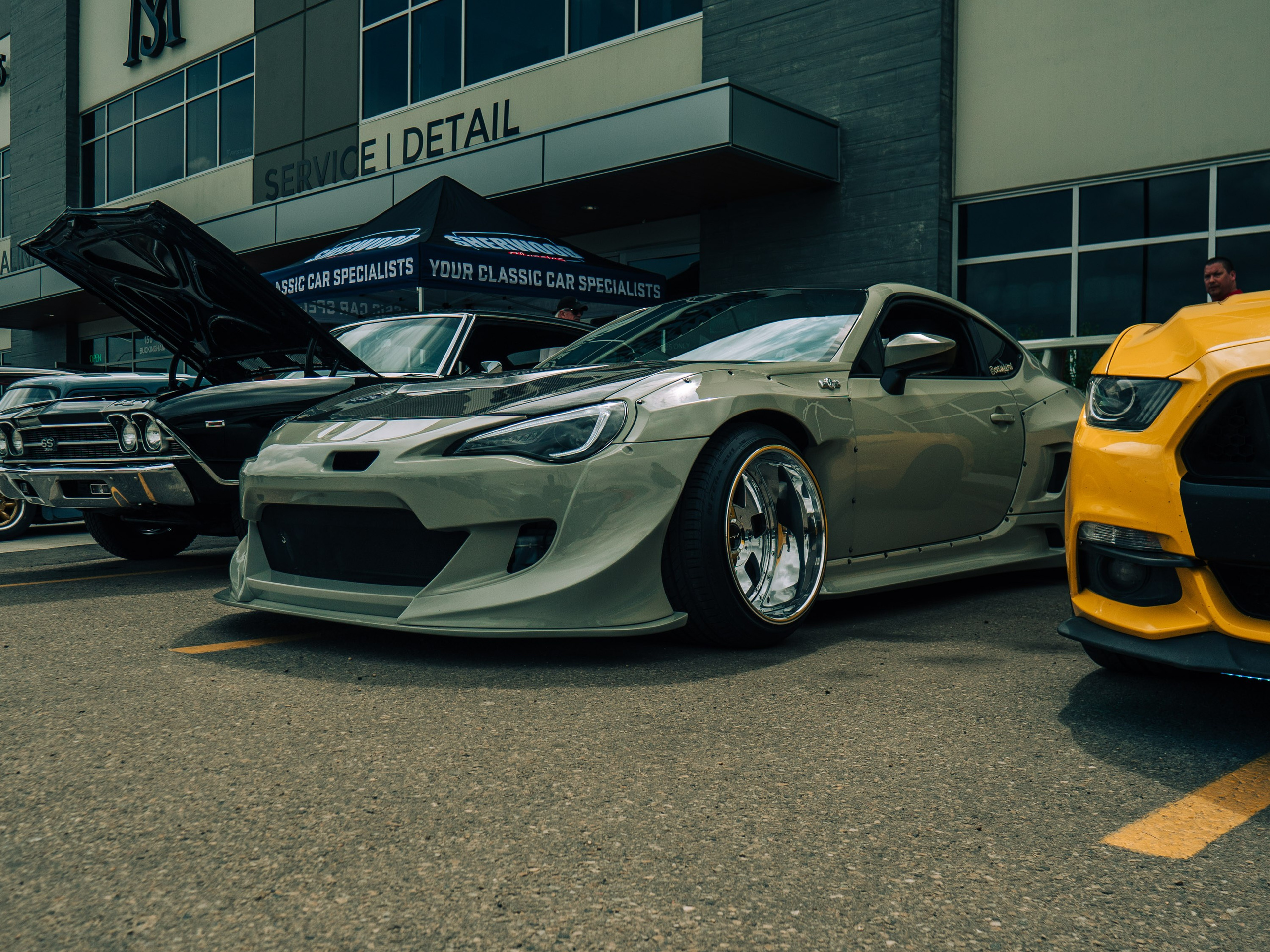 Edmonton Cars & Coffee Drive Out at Sherwood Motorcars’ event, May 26, 2024!