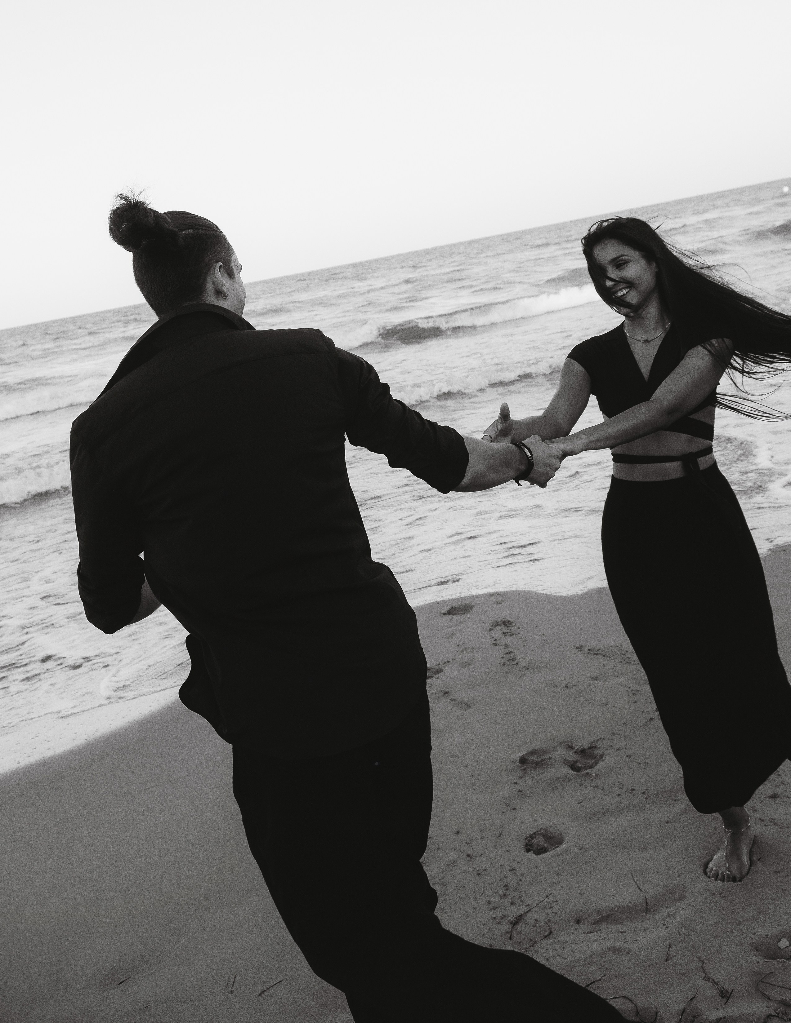 Historia de amor al atardecer en Guardamar — Fotógrafo en Alicante y Torrevieja