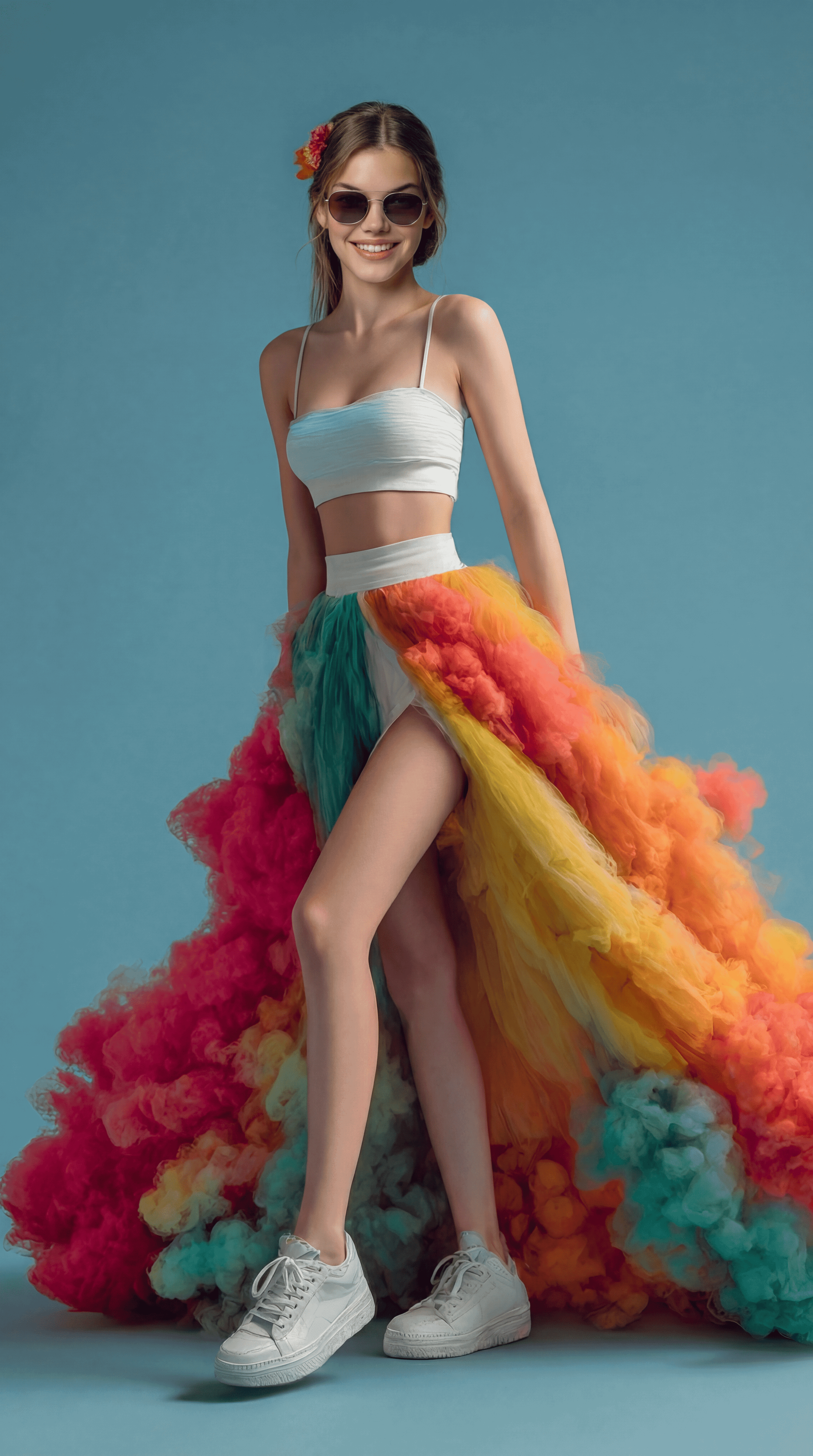 Fresh Natural Beauty Model — Commercial & Fashion Portfolio | Clean, Versatile Look. Irina Bulanova — AI Artist | Surreal AI Art & Bright Digital Worlds