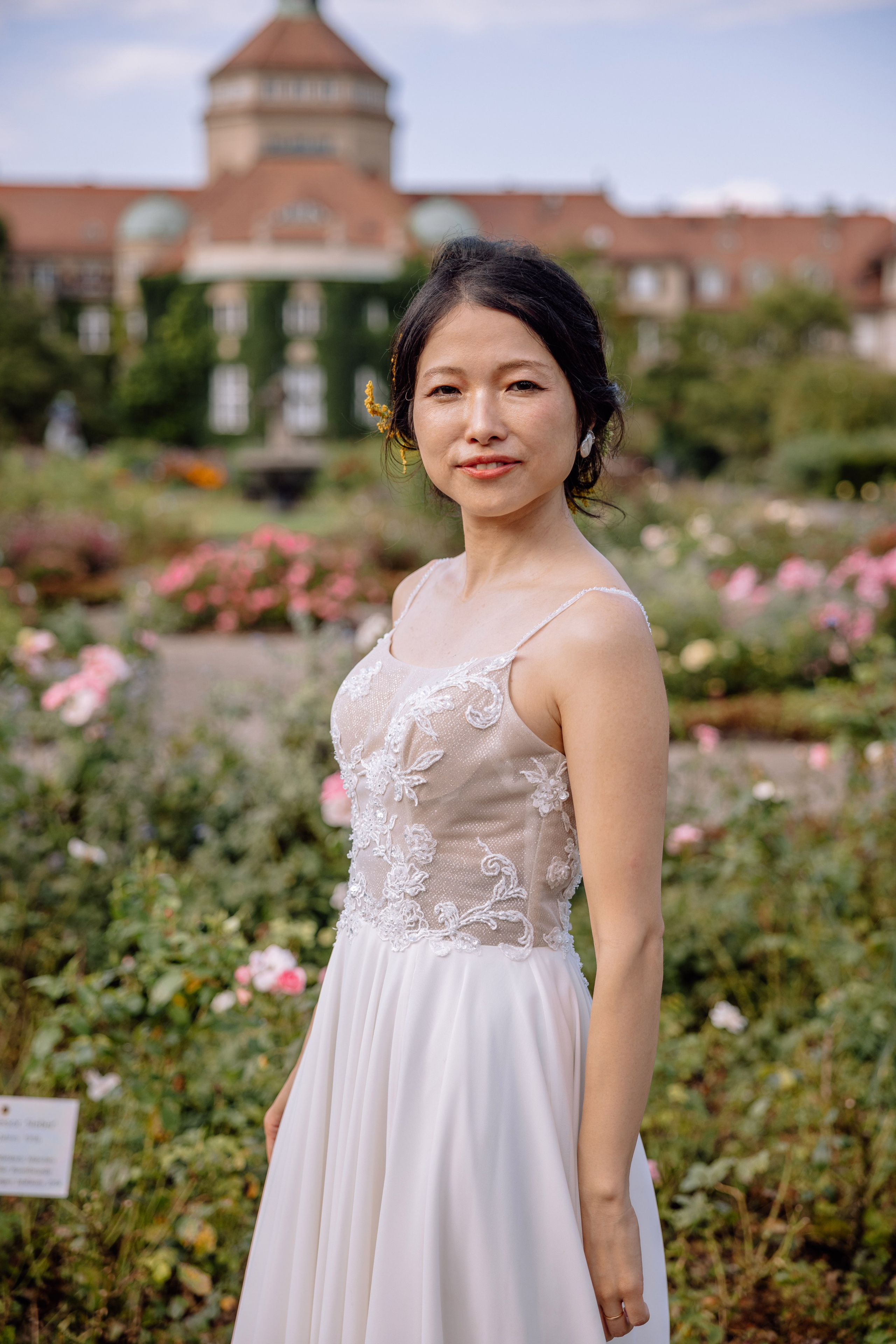 Café im Botanischen Garten. Deutsche - Japanische Hochzeit. Hochzeitsfotograf München Taufe Familienfotograf Tanja Mauke