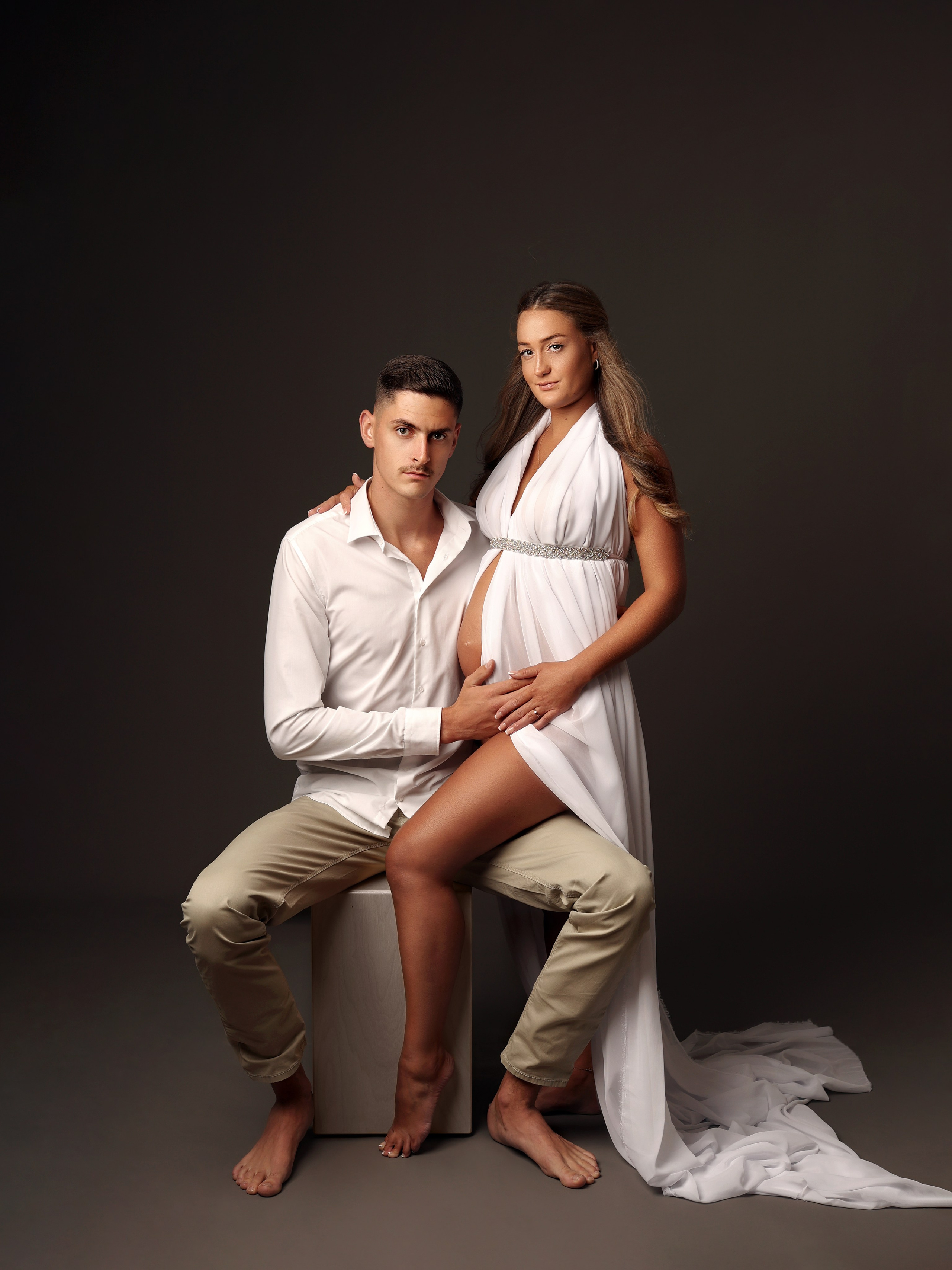 Babybauch (Price). Familien- Fotografin in Marienhafe, Aurich, Emden, Norden, Leer