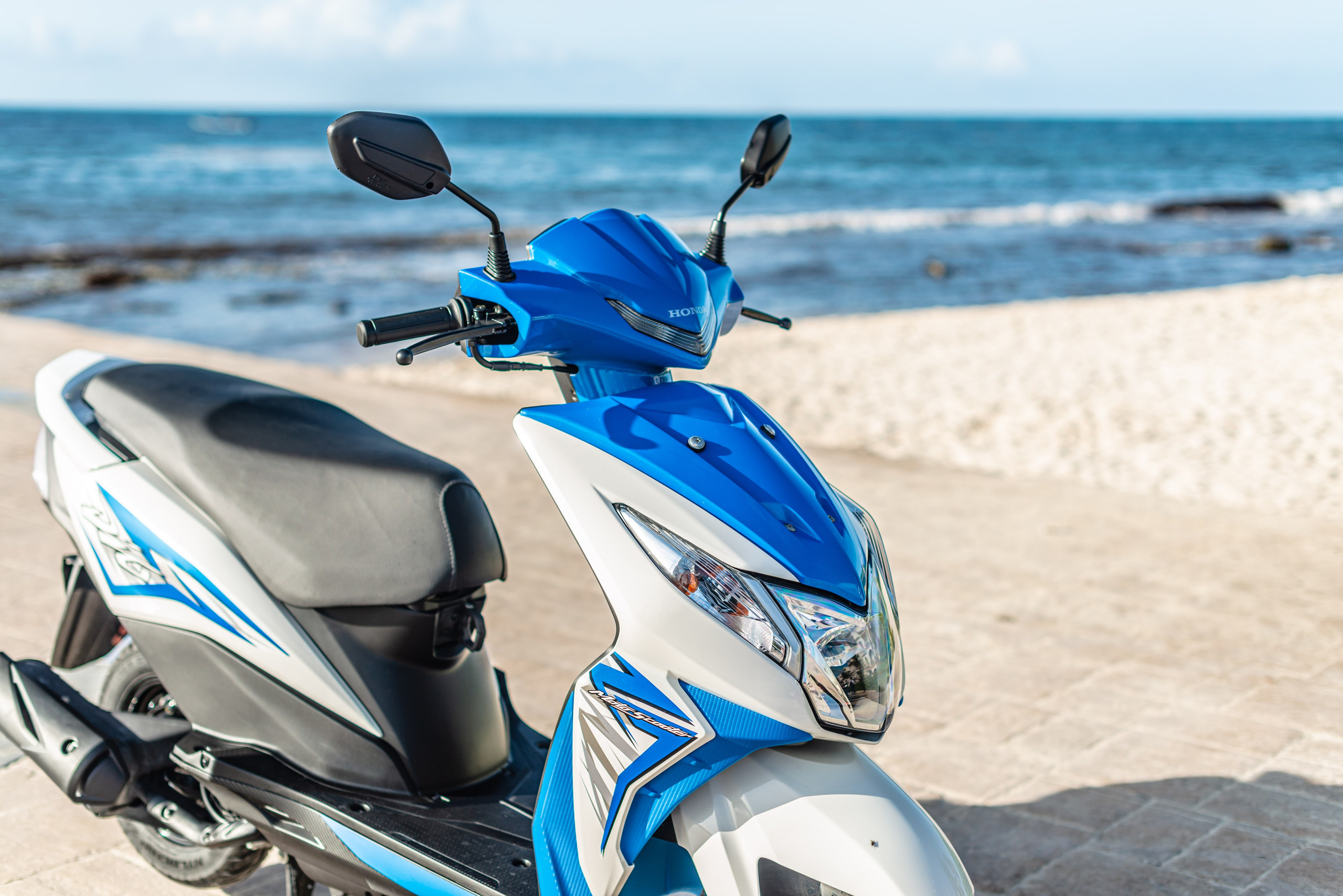 Scooter Photography for Rental Website in Mexico. PHOTOGRAPHER QUINTANA ROO