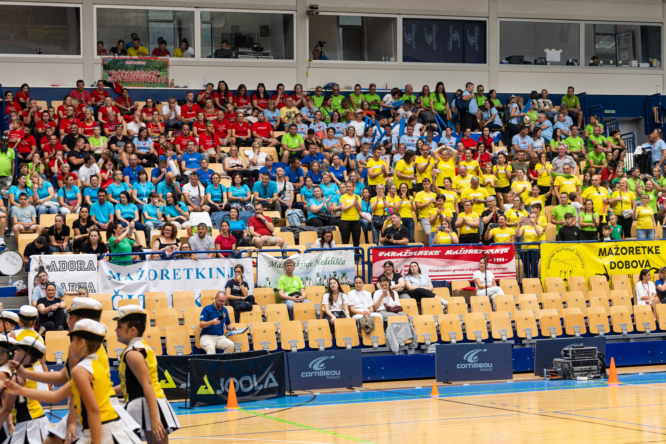 Mažoretkinje u pokretu na Europskom prvenstvu mažoretkinja ADA 2025 u Sarajevu“