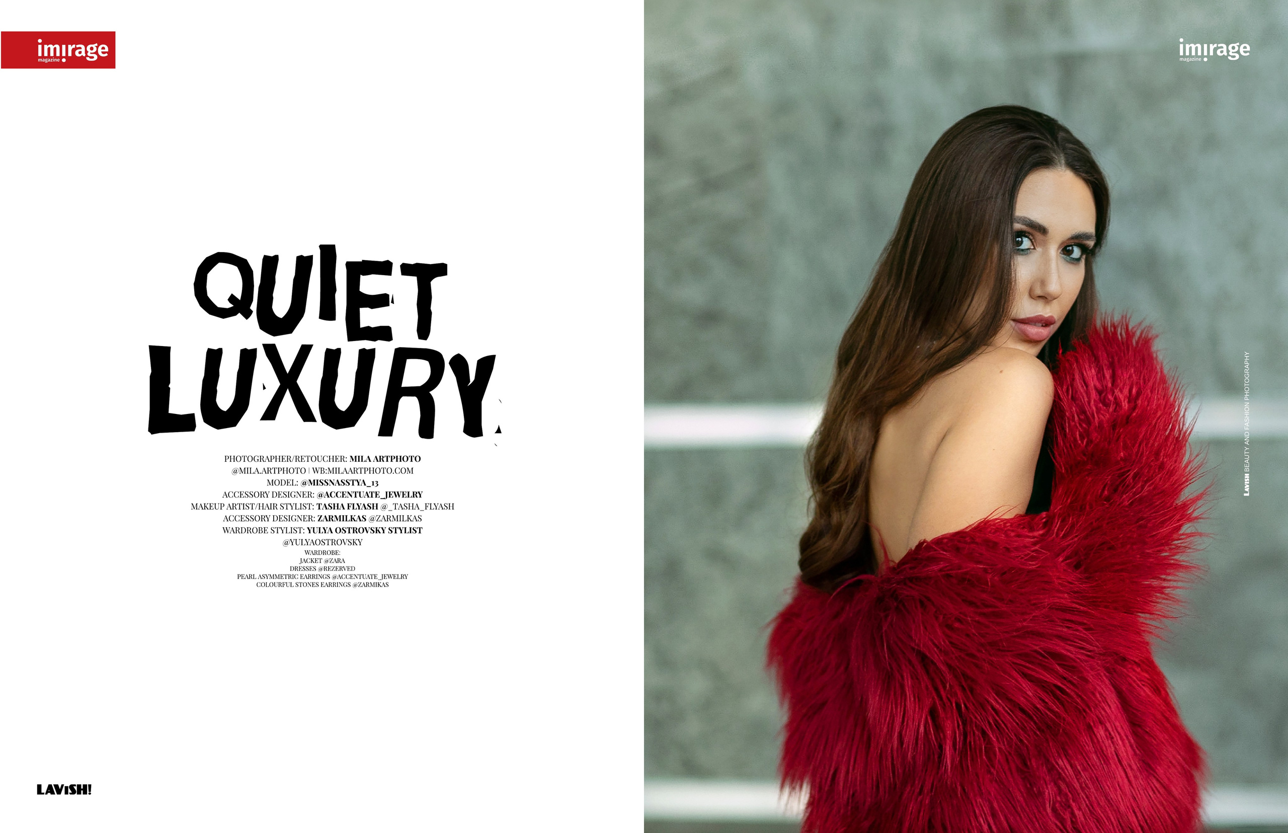 Публикации в ЖУРНАЛАХ. Mila Artphotо-Профессиональный портретный фотограф, Израиль