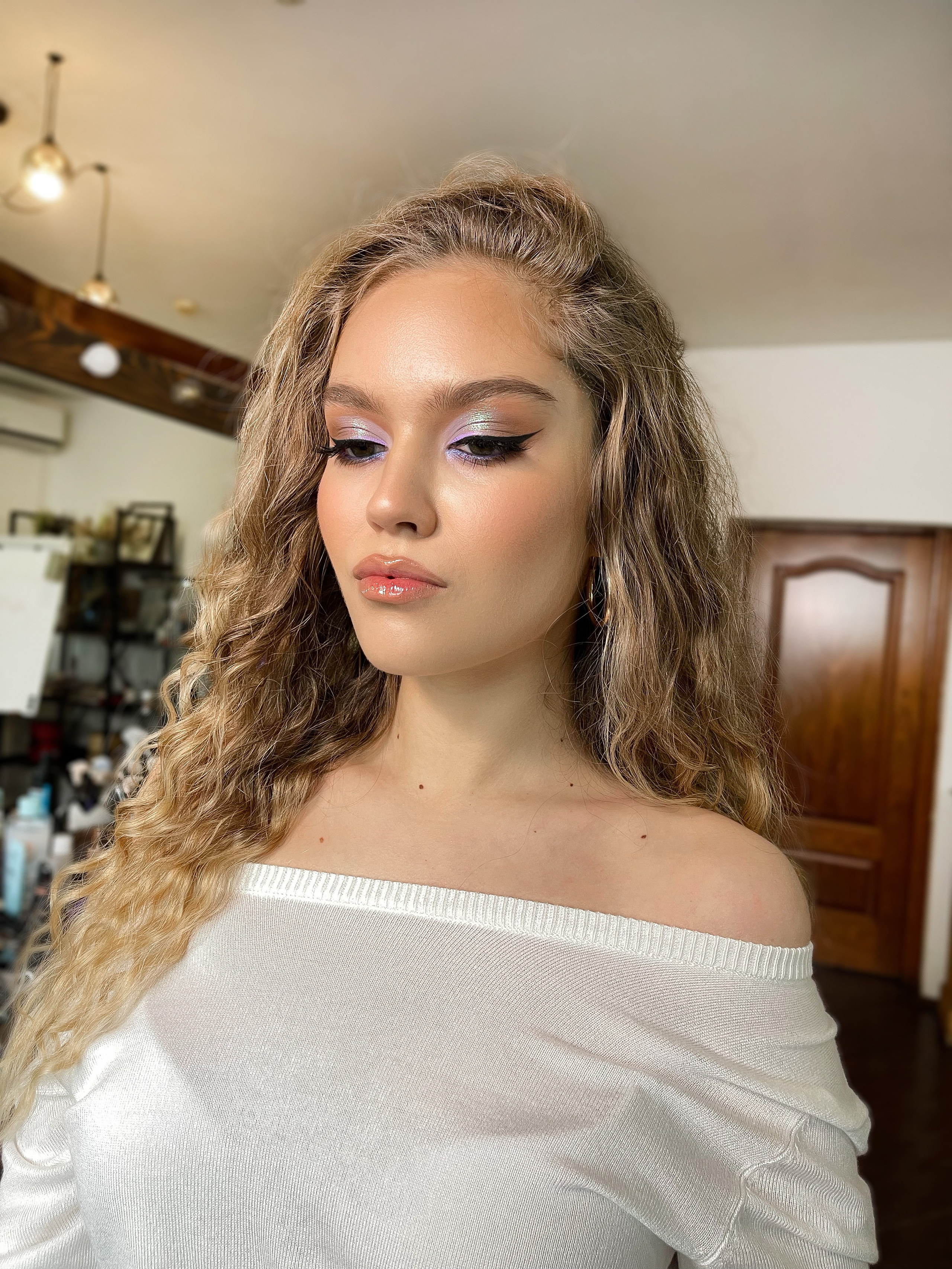 Evening makeup, event hairstyling, special occasion makeup. Makeup artist and Hair stylist in London