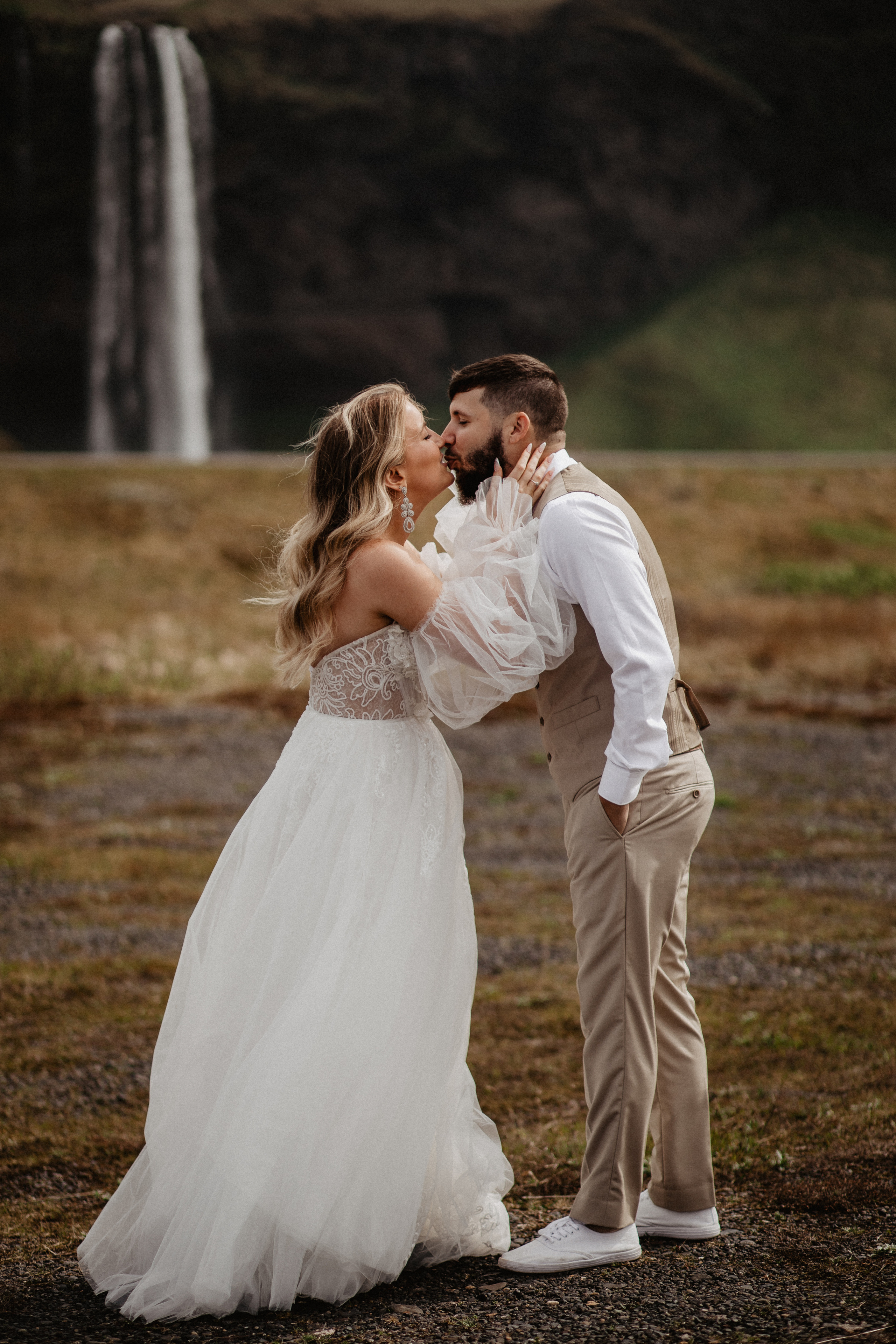 Elopement in Iceland. Iceland elopement photographer & videographer