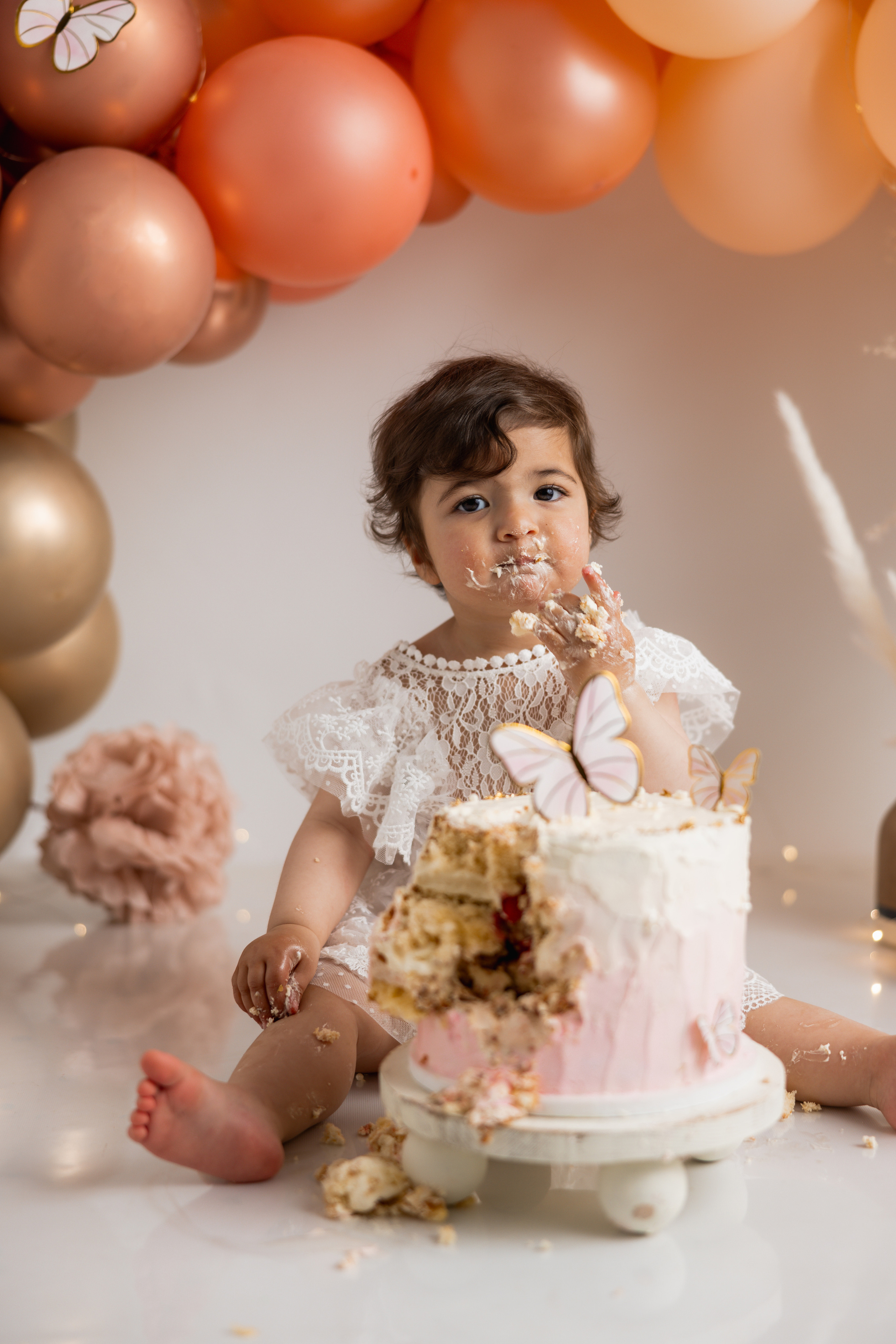 Cake Smash Shooting, Milchbadshooting, Sittershooting. Neugeborenenfotografie Pforzheim Katharina Jozic