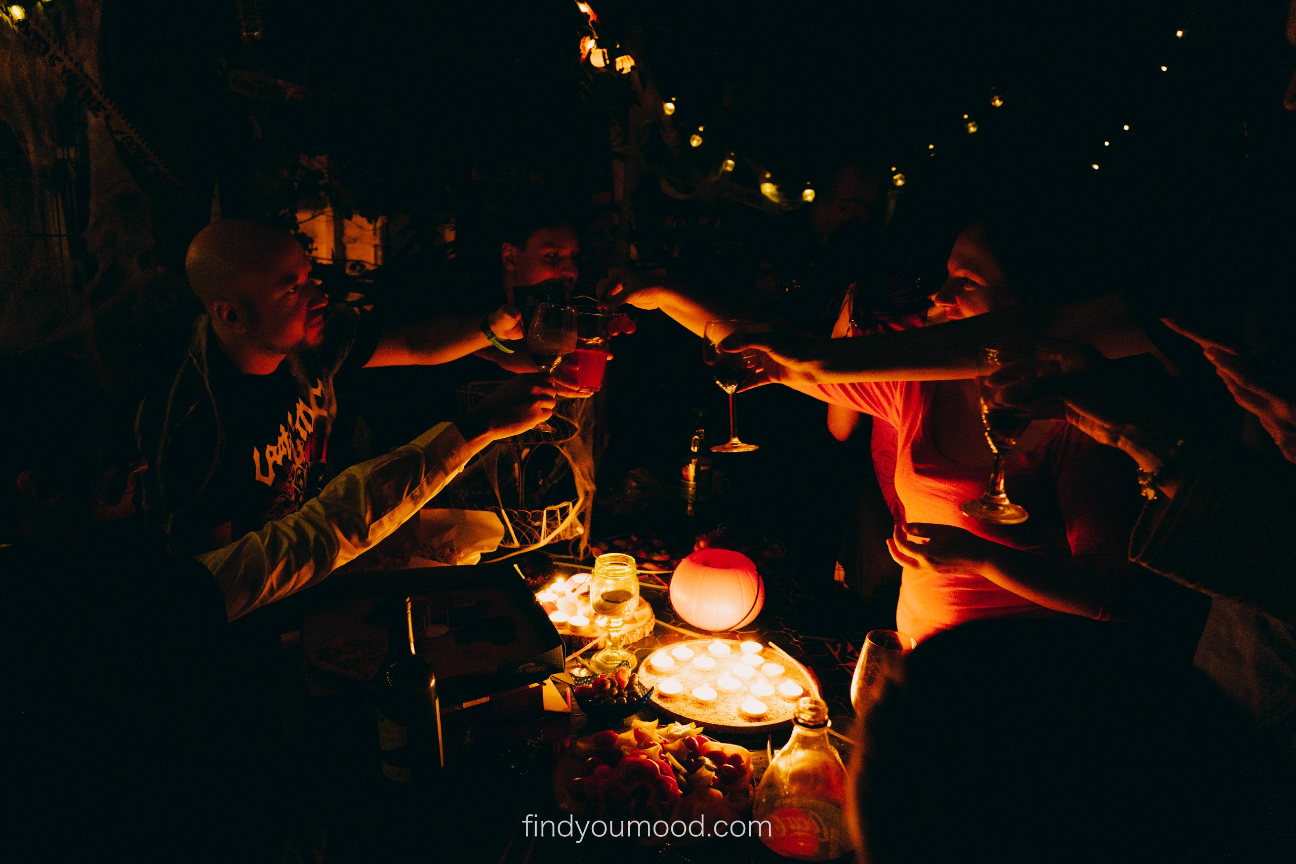 Halloween. Photo and video shooting