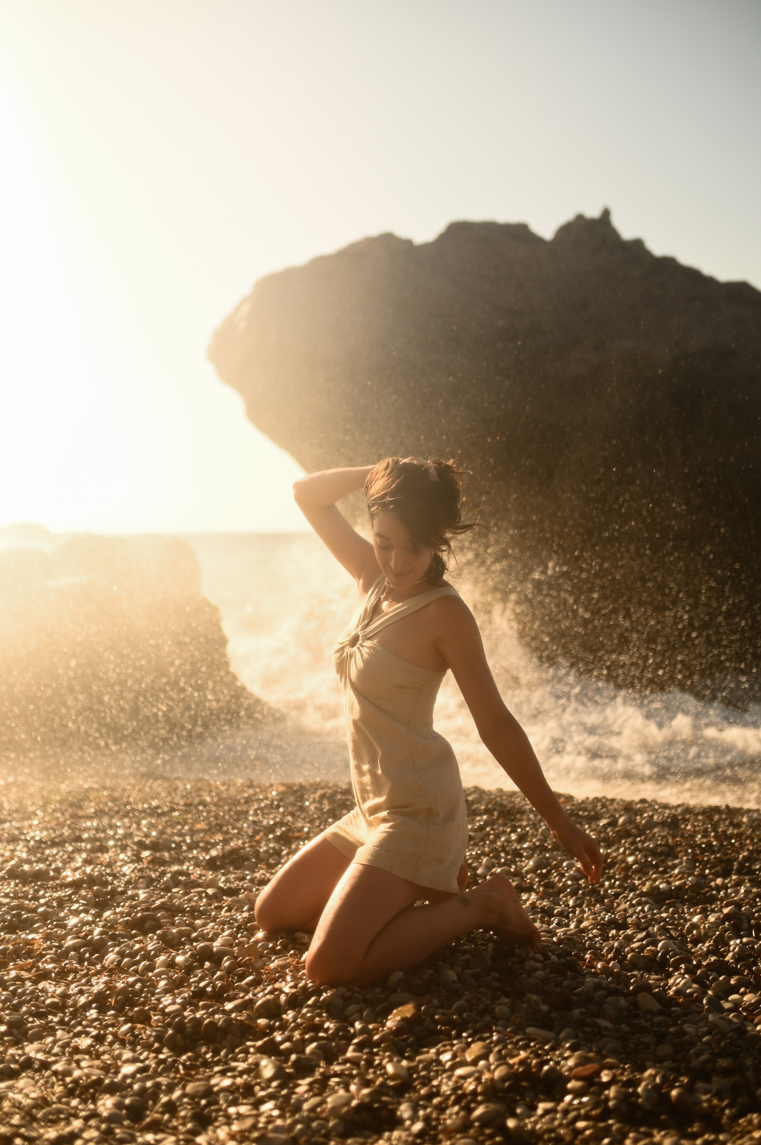 Female portrait photoshoot Rhodes. Photographer in Rhodes Island