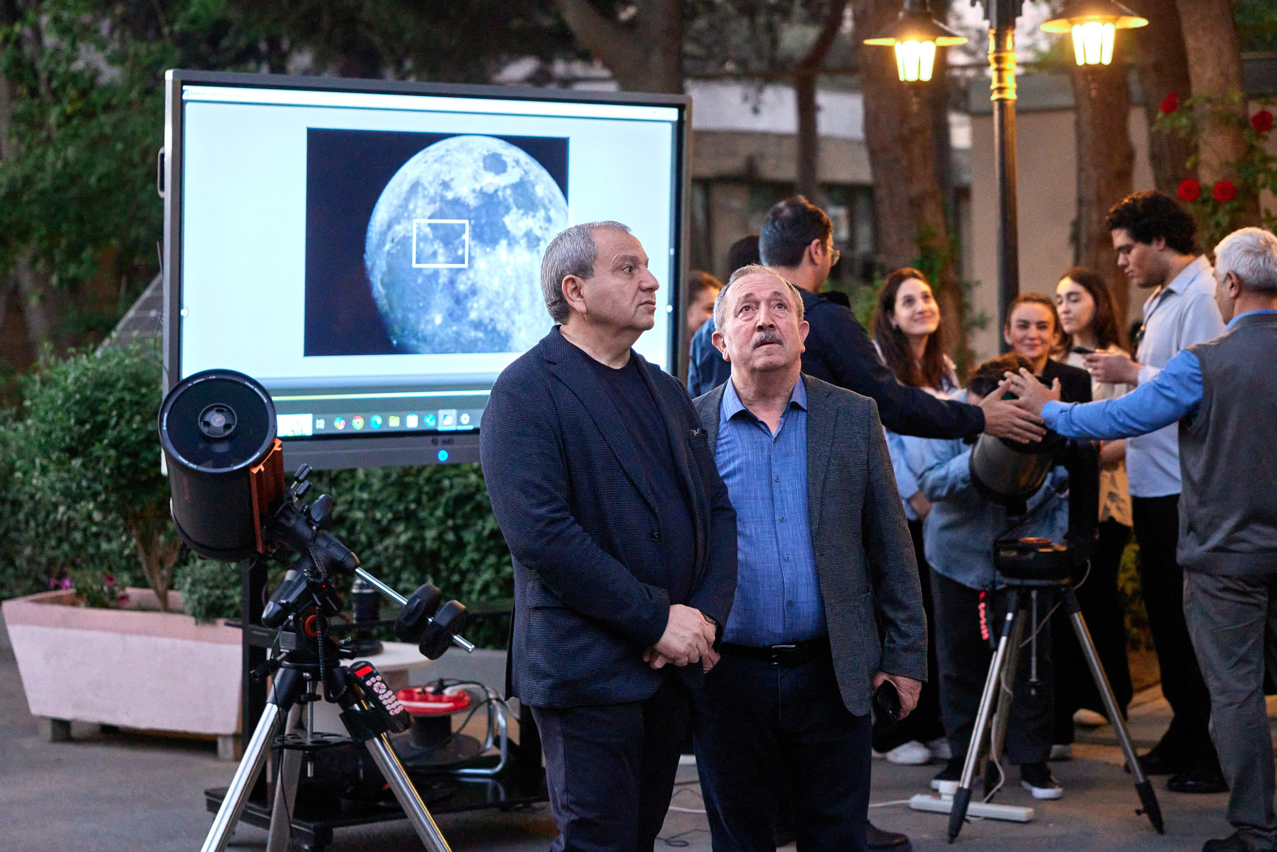 Bakı Dövlət Universitetində müşahidə axşamı. Həvəskar Astronomlar Cəmiyyəti — Astronomy.az