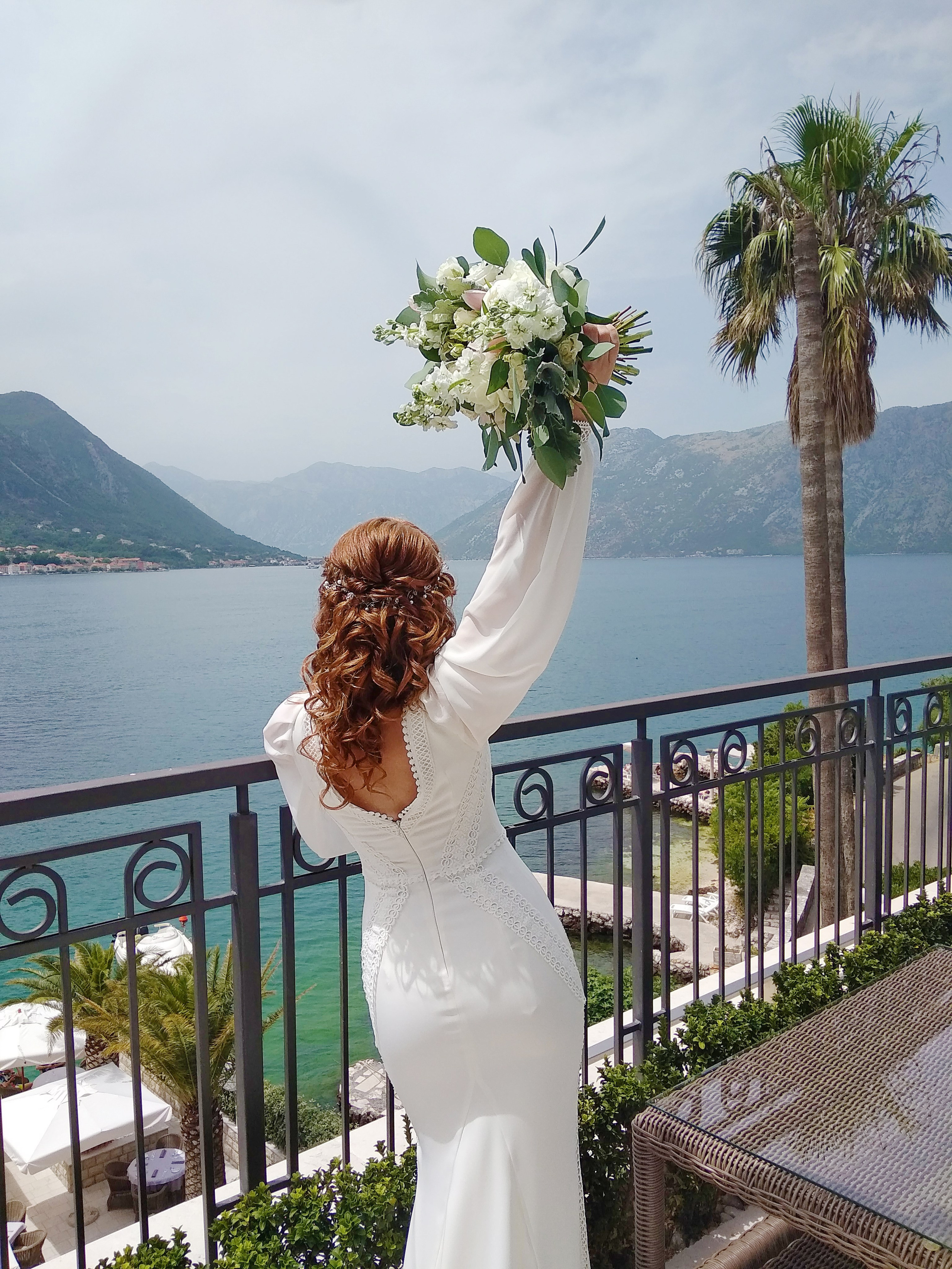 Wedding makeup artist hairdresser in Montenegro. Makeup artist and hairdresser in Montenegro Nadia Lia