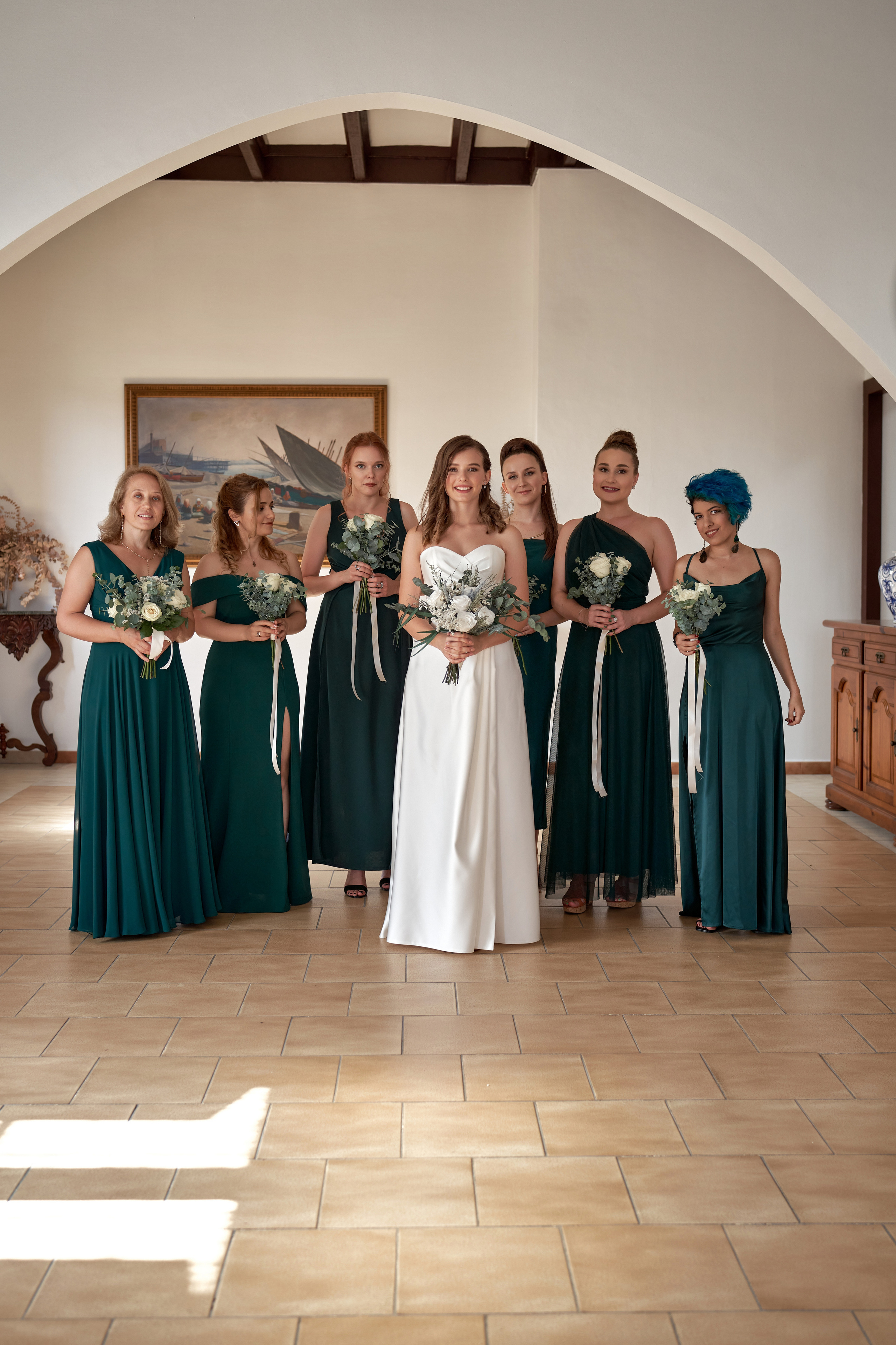 bridal photoshoot barcelona