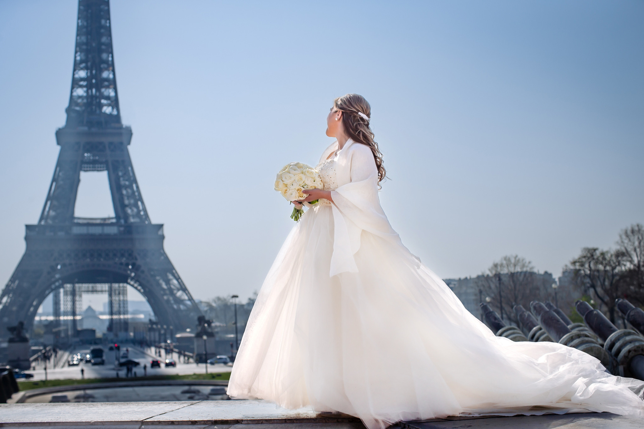 Wedding in Paris in April. Photographe à Paris