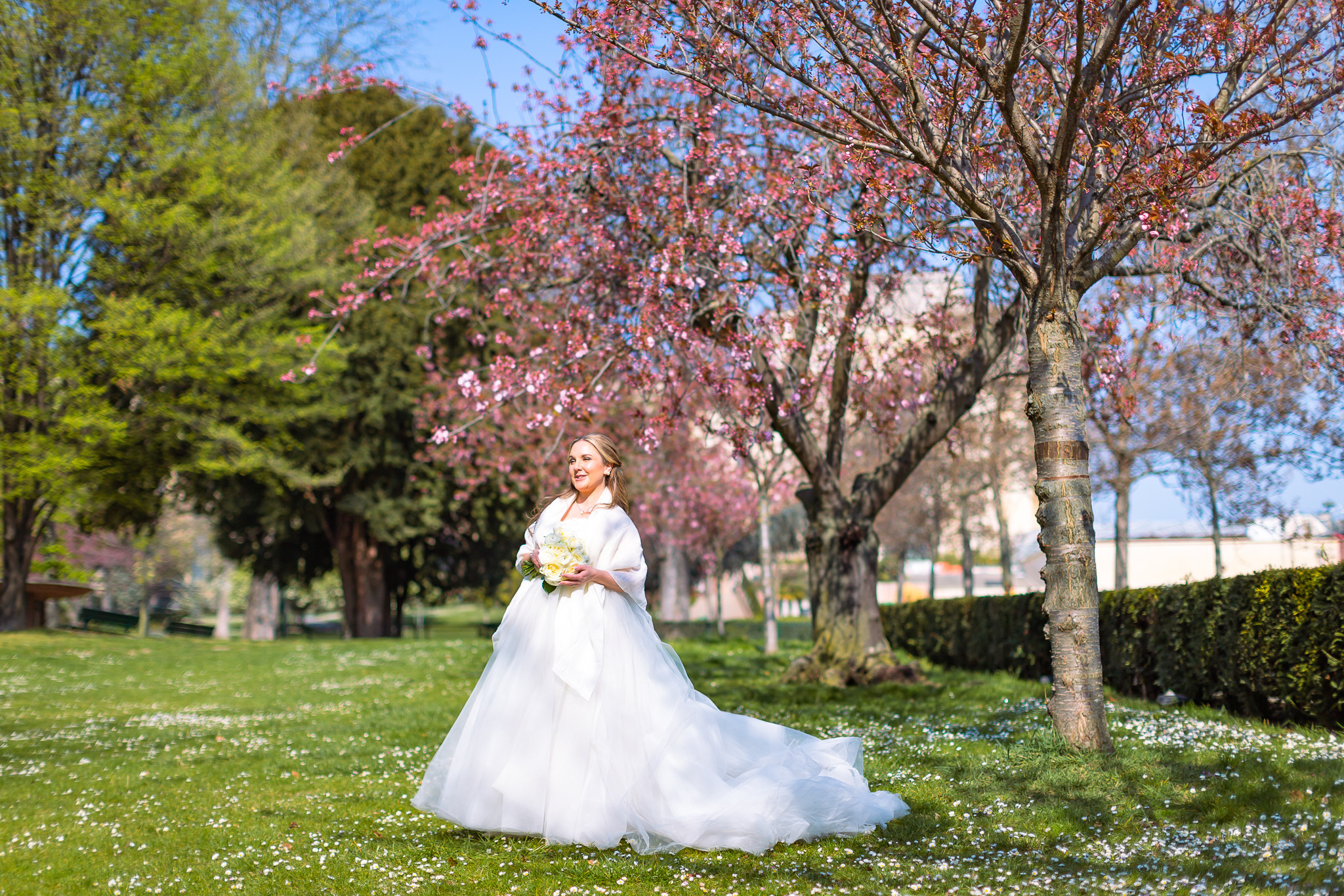 Wedding in Paris in April. Photographe à Paris