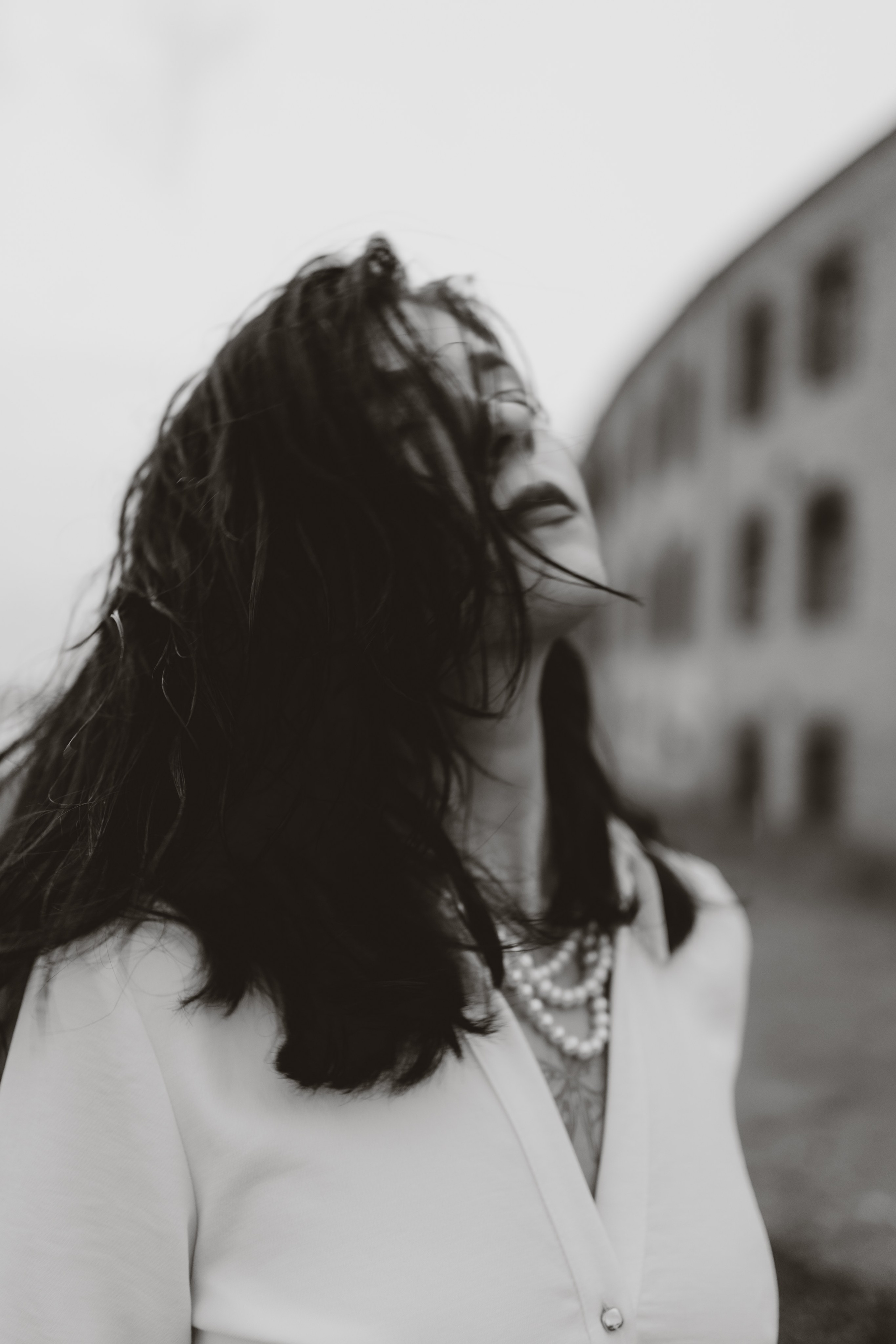 The heavy baggage she left behind. Anna Chekryshova — Authorial Portrait Photographer in Tallinn