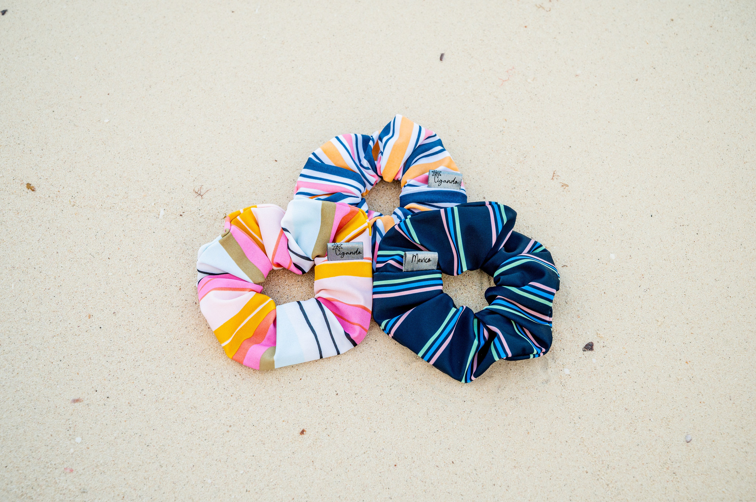 Hair Ties Collection — Vibrant and Waterproof for Kids and Adults. FOTÓGRAFO MÉXICO QUINTANA ROO