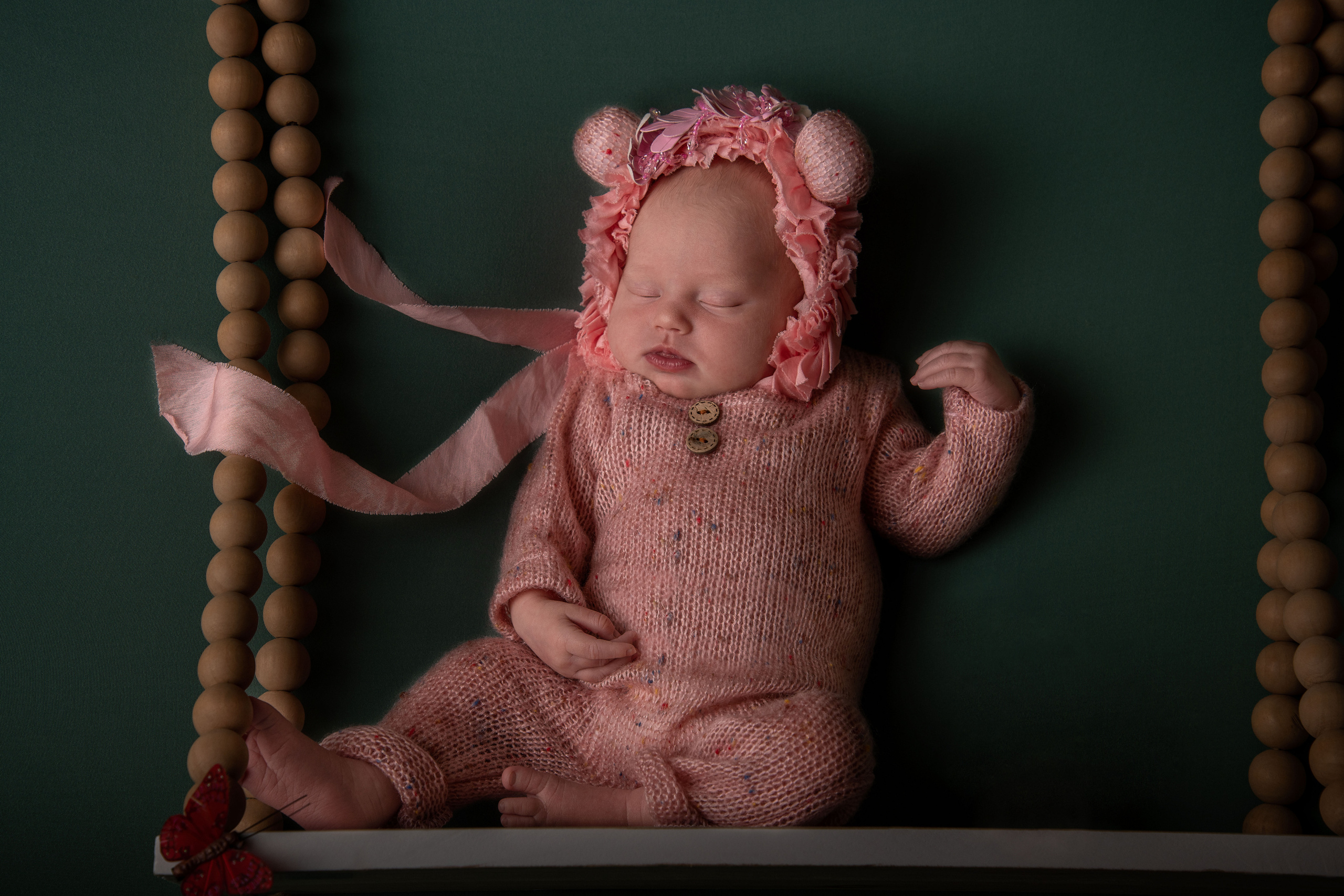 Newborn photoshot Olivia. Newborn photographer Sacramento