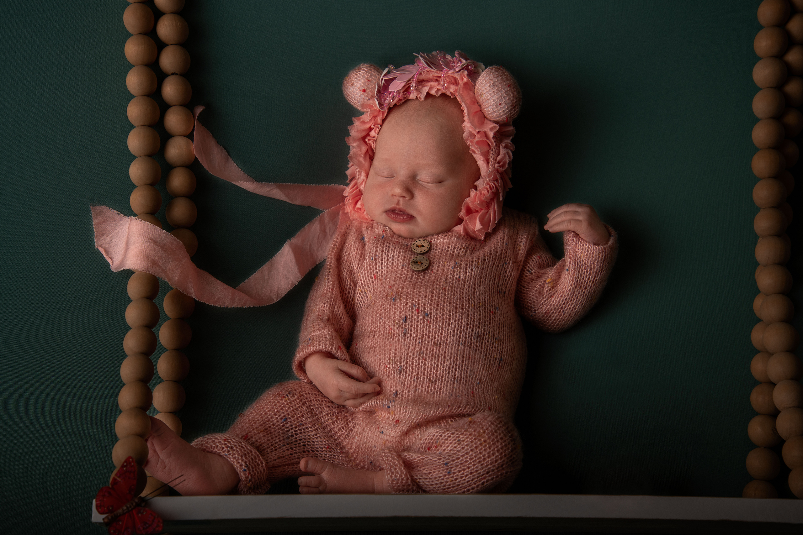 Newborn photoshot Olivia. Newborn photographer Sacramento