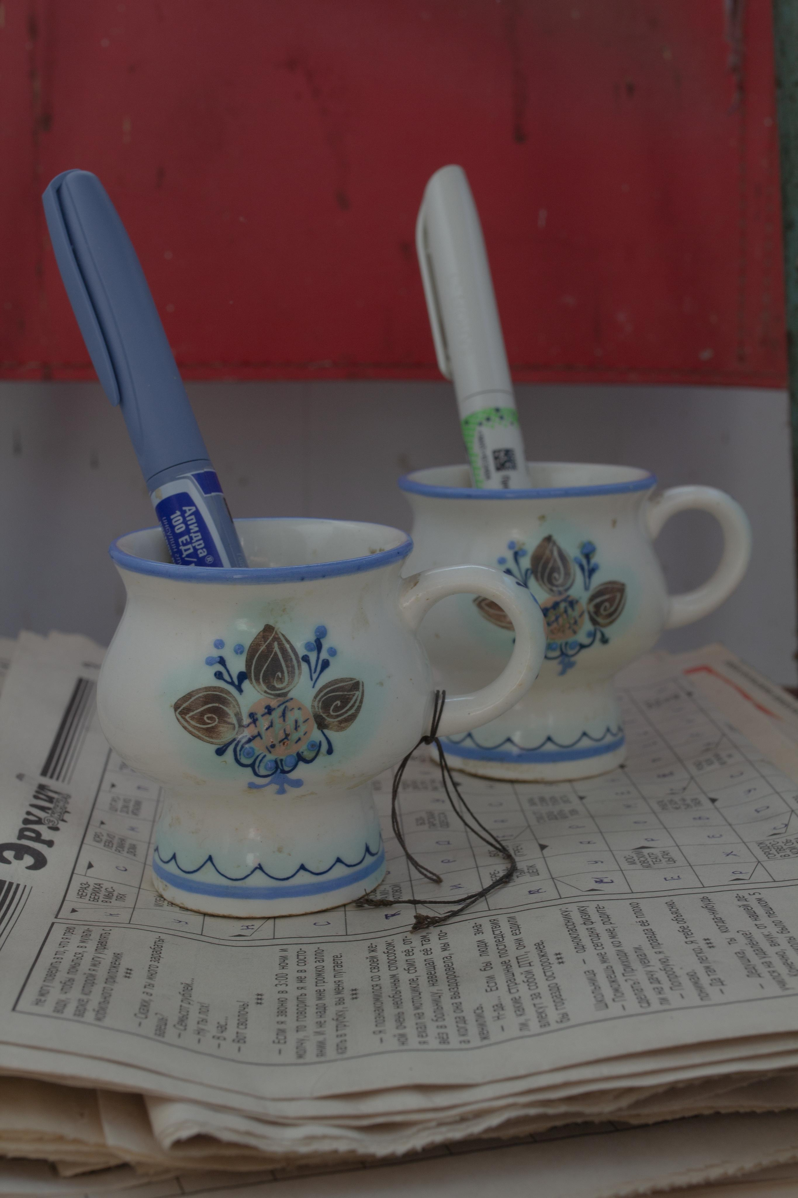 And time stood still. Visual artist