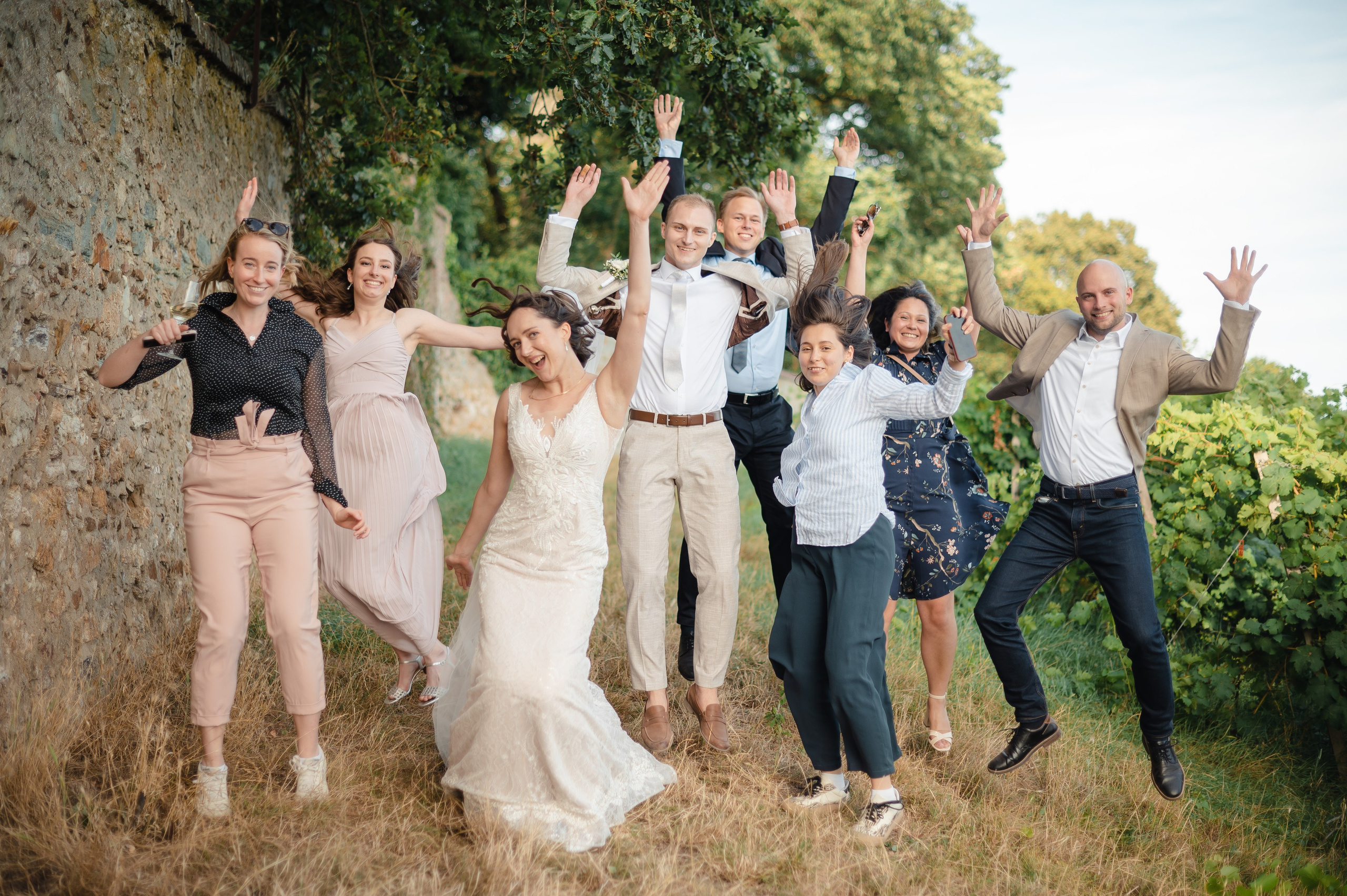 Hochzeitsfotografie in Wiesbaden | Rathaus, Neroberg & Weinberge