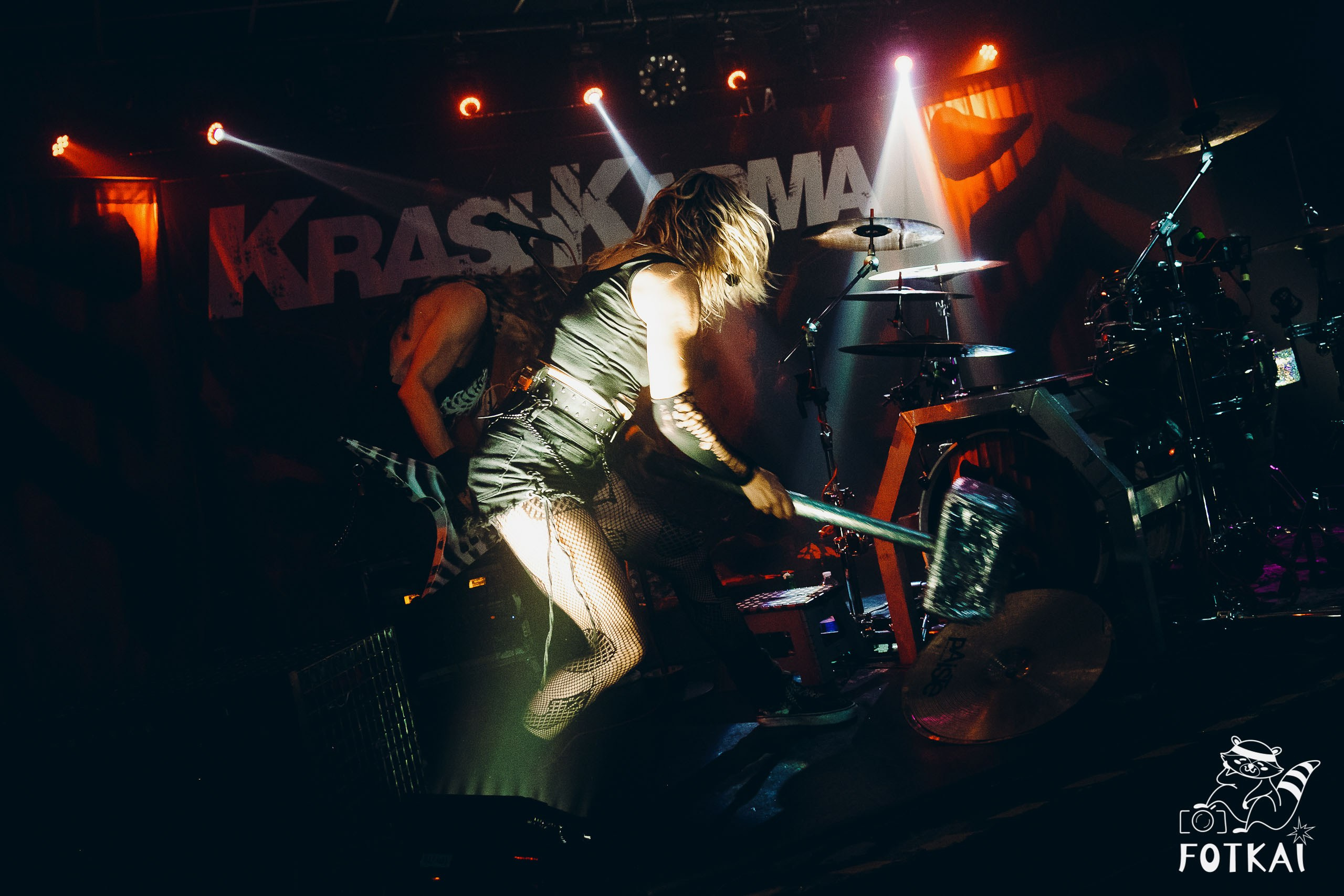 KrashKarma — фоторепортаж с концерта в Мурсии | Концертный фотограф Испания | FOTKAI