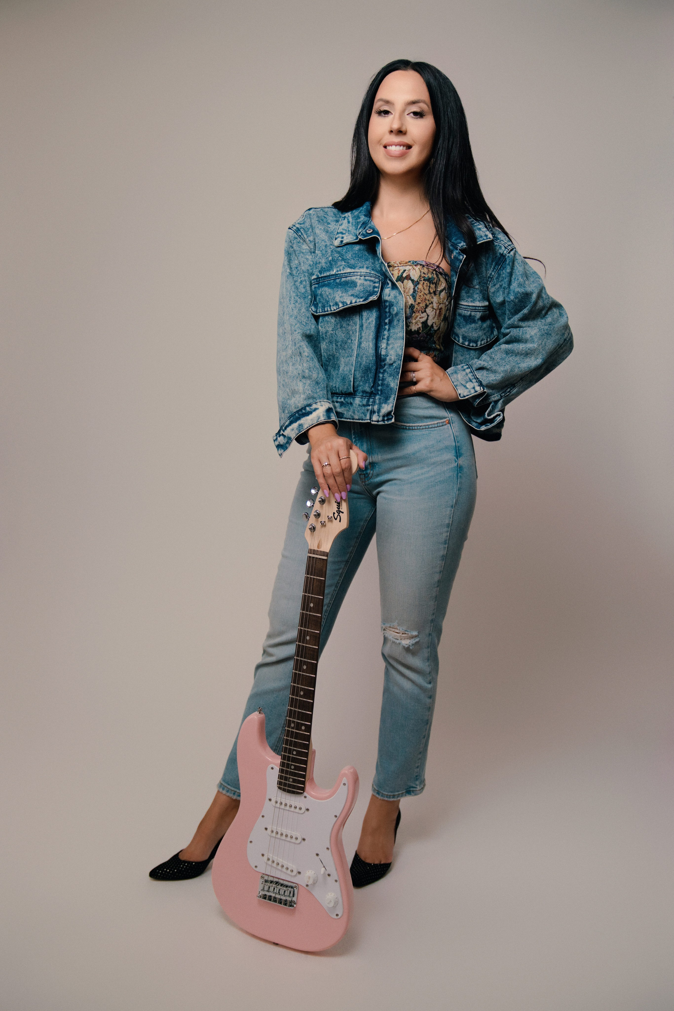 Jacksonville, FL Studio Photoshoot | Ashley Morris Singer Branding by Alice Nabieva
