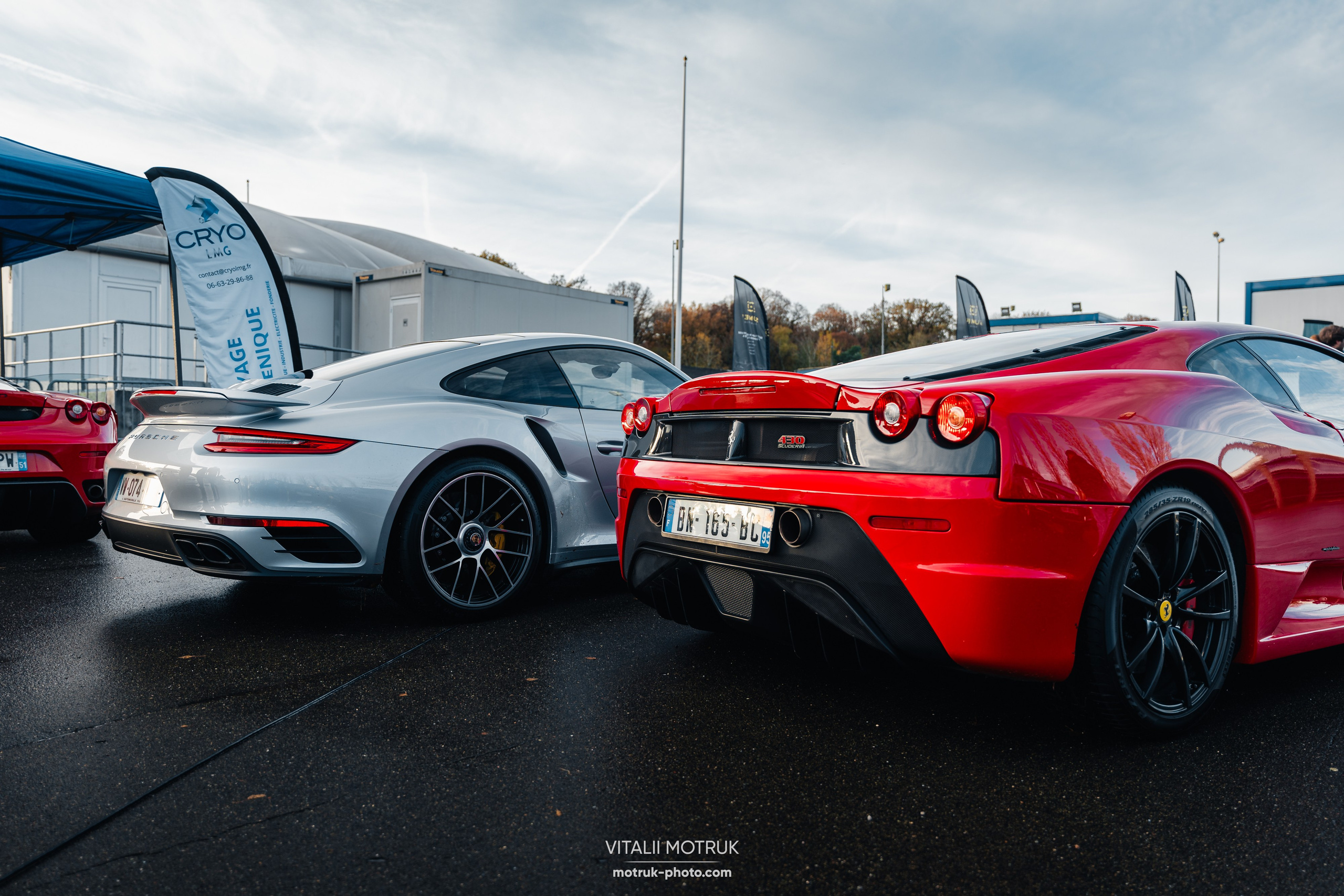 Track Day. Photographe de voitures à Paris — Vitalii Motruk