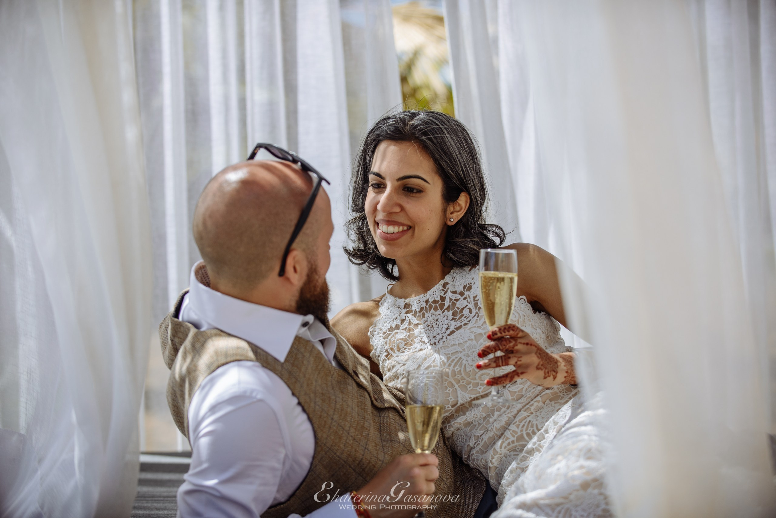 Elegancia Oriental. La Magia de una Boda India en La Gran Villa Rosa. Фотограф Екатерина Гасанова — фотосессии в Барселоне