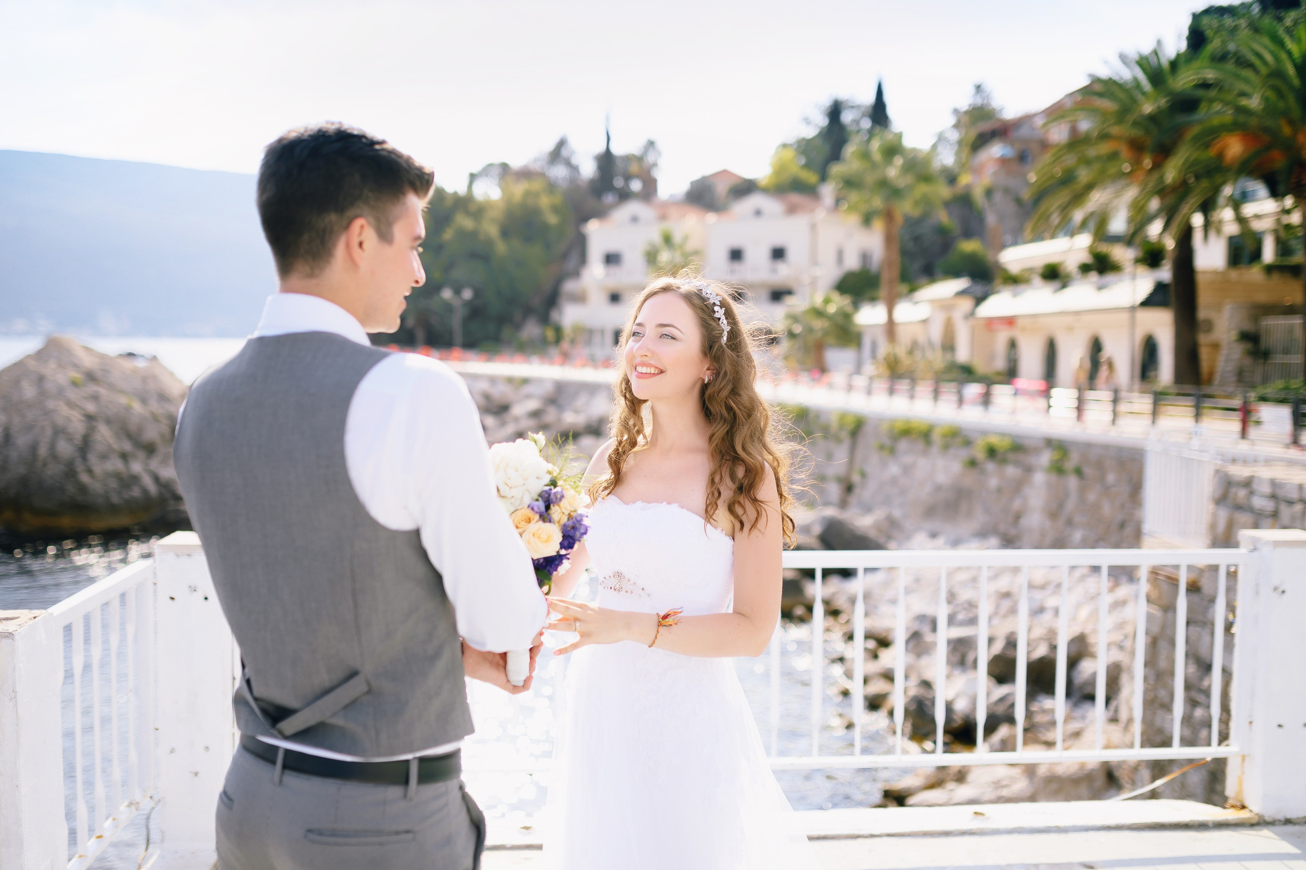 Wedding makeup artist hairdresser in Montenegro. Makeup artist and hairdresser in Montenegro Nadia Lia