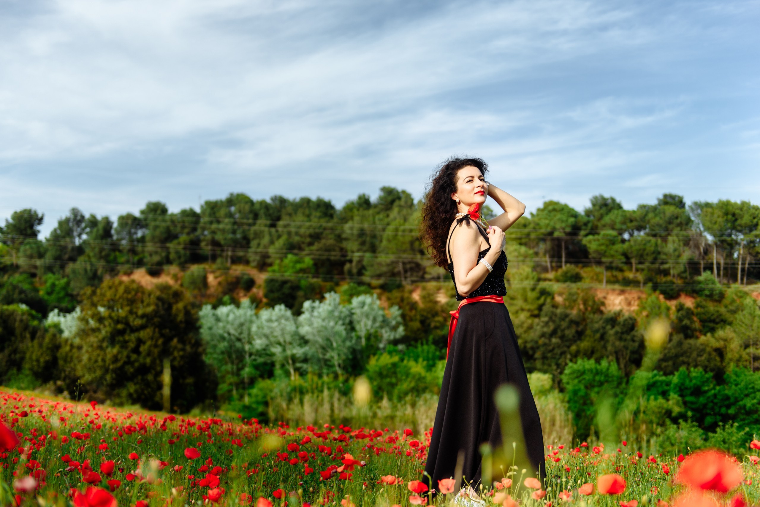 Amapolas Floreciendo. Фотограф Екатерина Гасанова — фотосессии в Барселоне