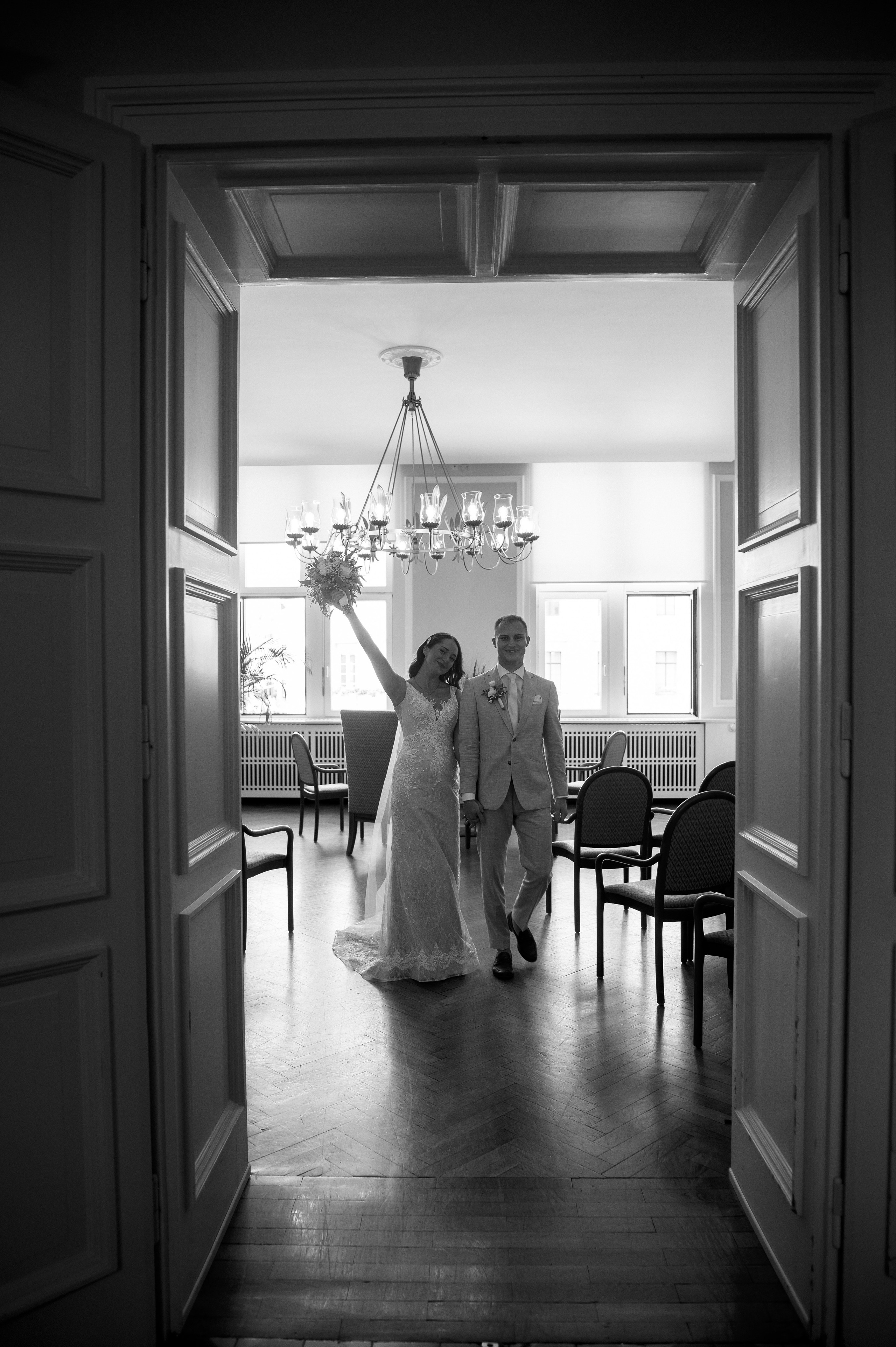 Hochzeitsfotografie in Wiesbaden | Rathaus, Neroberg & Weinberge