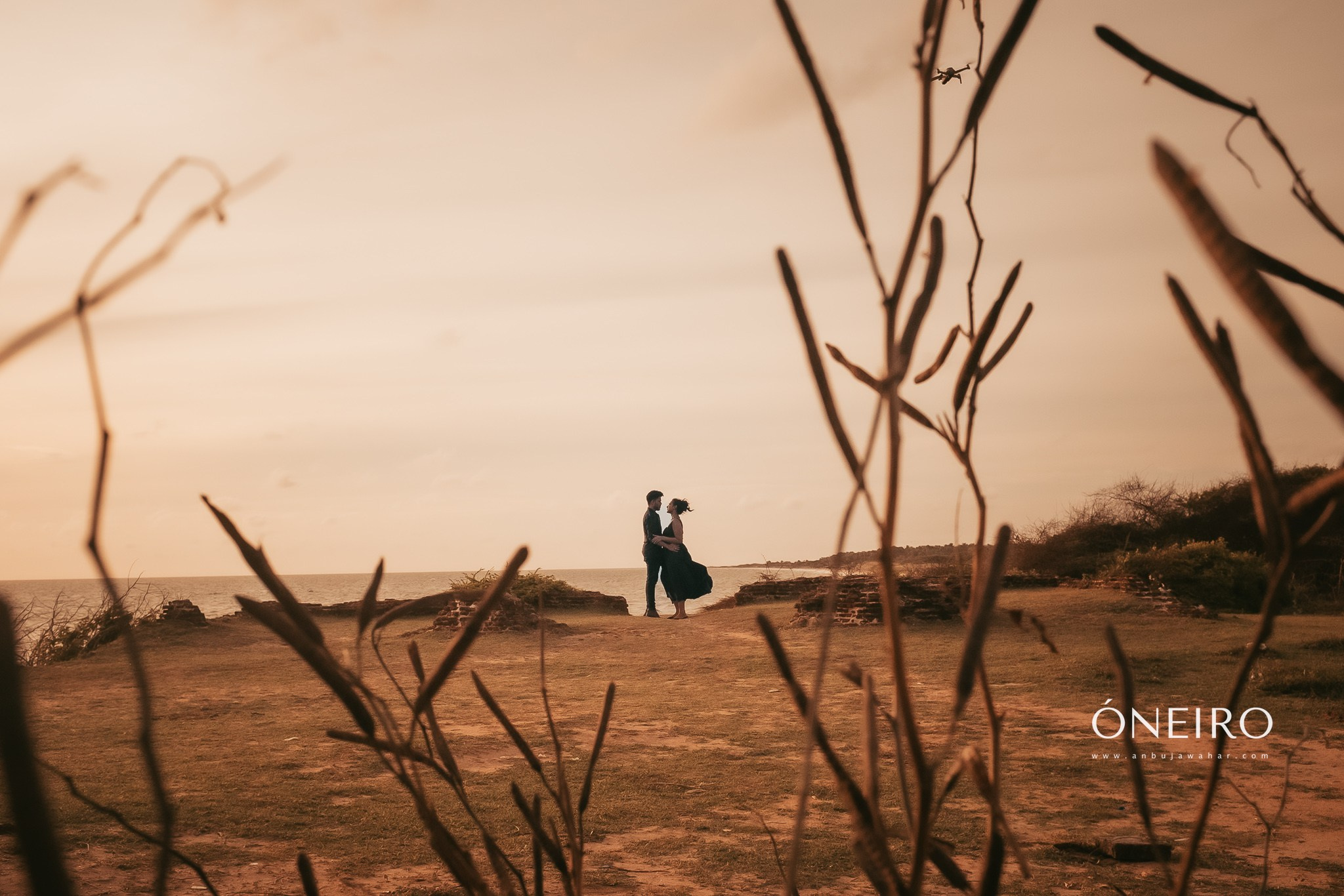 Pre wedding photography: Doric Bungalow in Arippu, Mannar, Sri Lanka