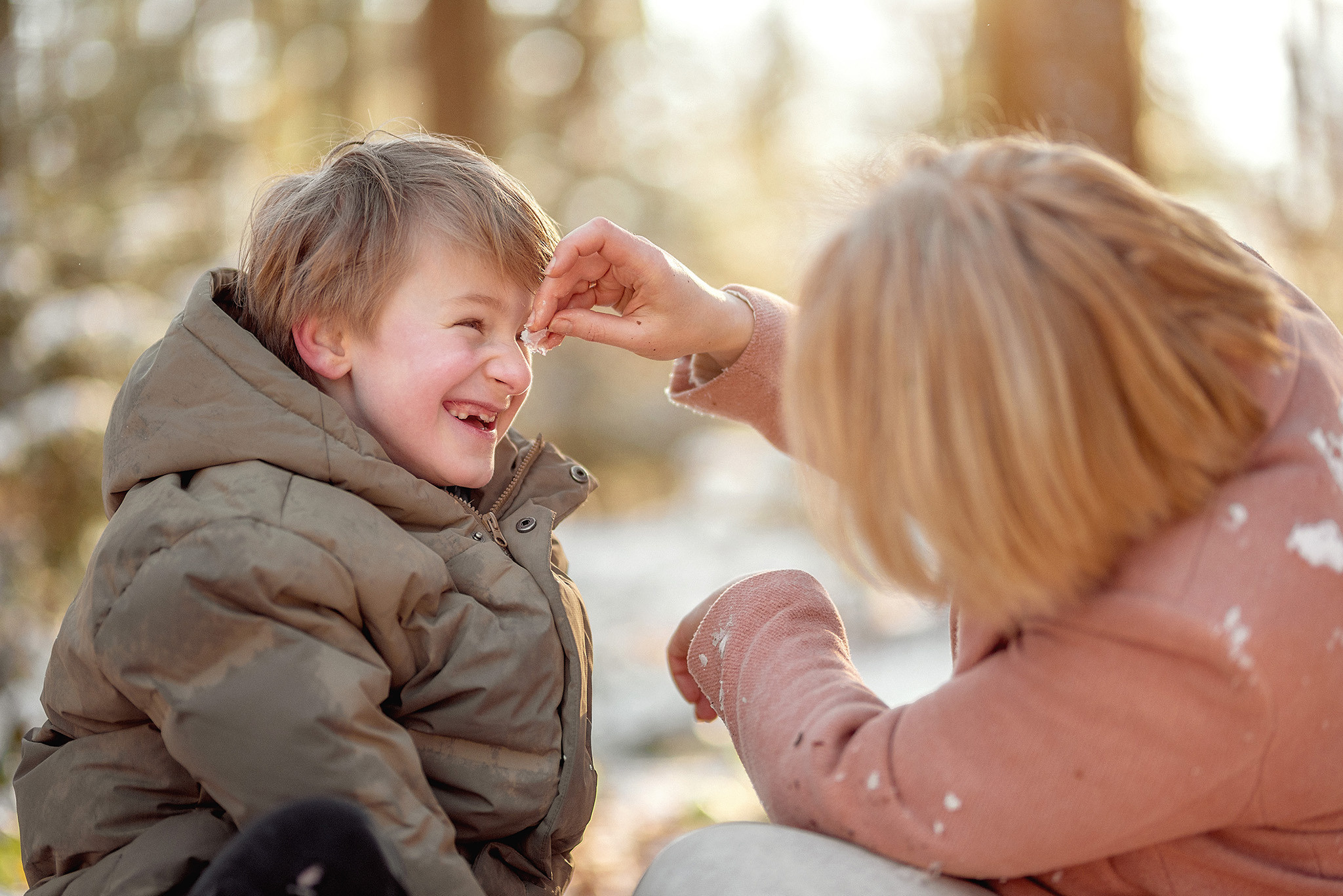 Einmal im Winter. Familienfotograf, Hochzeitsfotograf in Hamburg und Umgebung