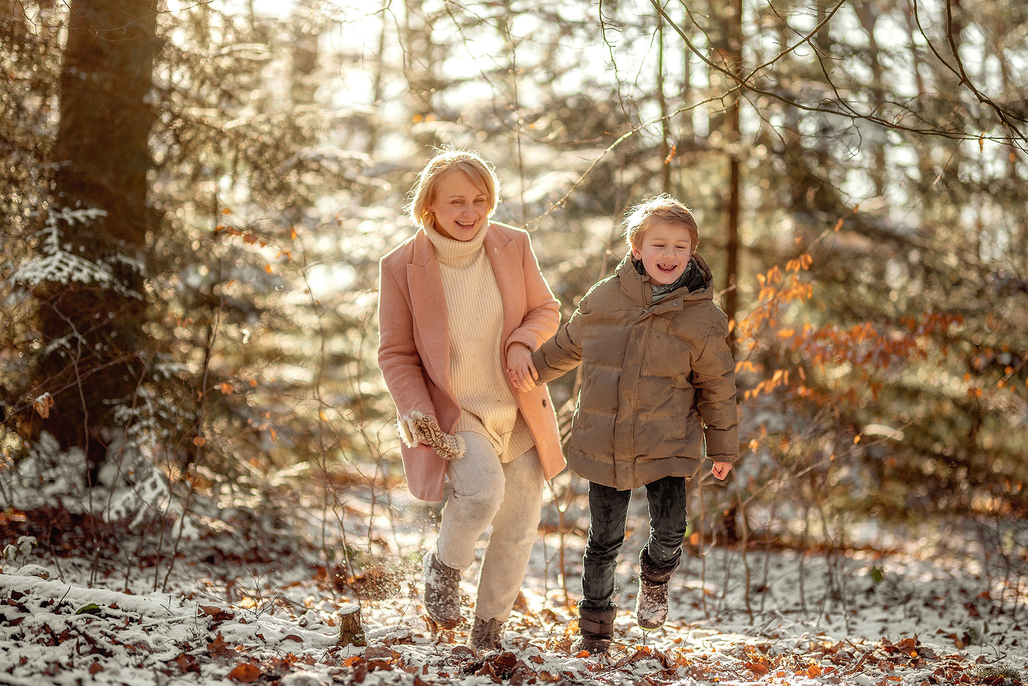 Einmal im Winter. Familienfotograf, Hochzeitsfotograf in Hamburg und Umgebung