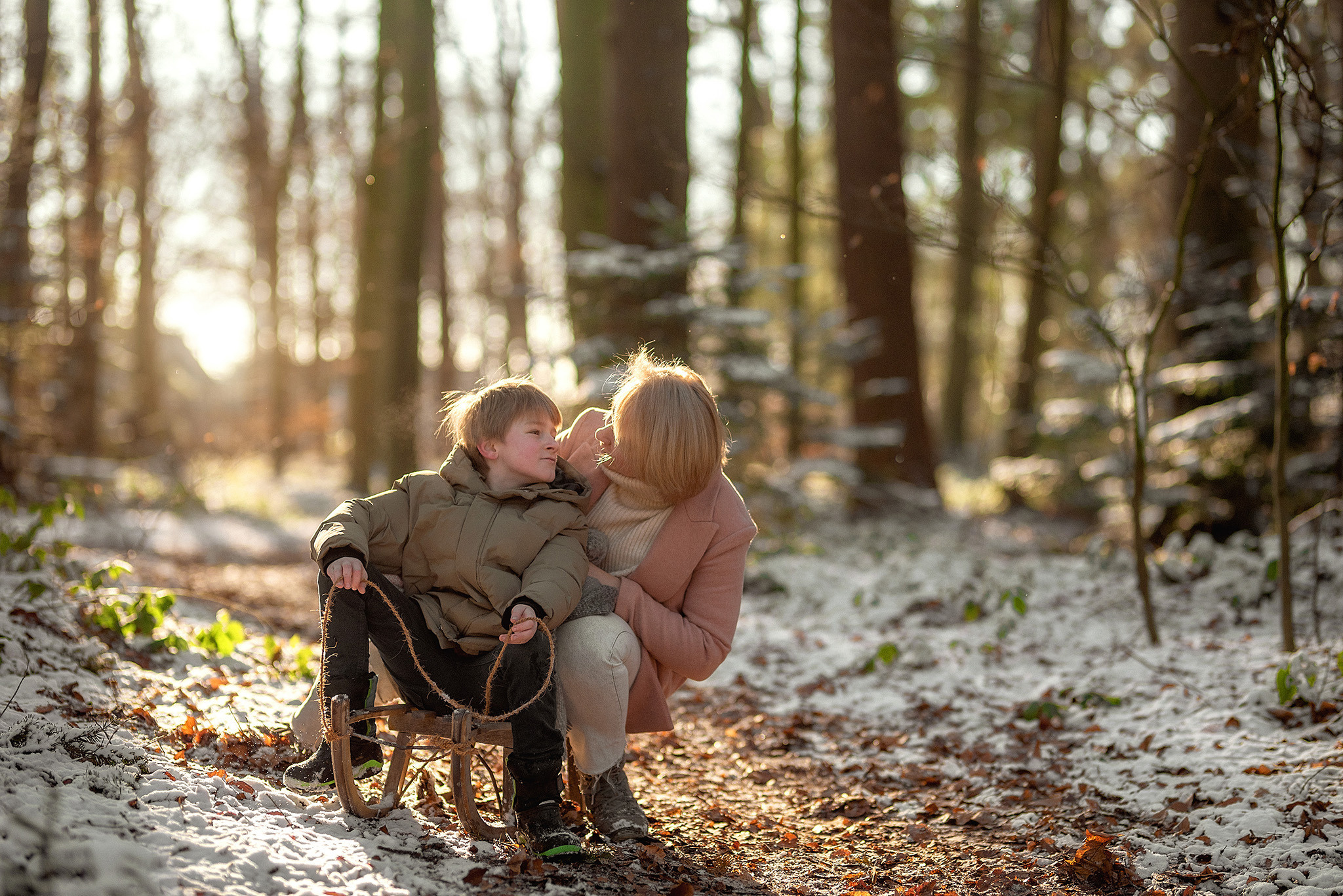 Einmal im Winter. Familienfotograf, Hochzeitsfotograf in Hamburg und Umgebung