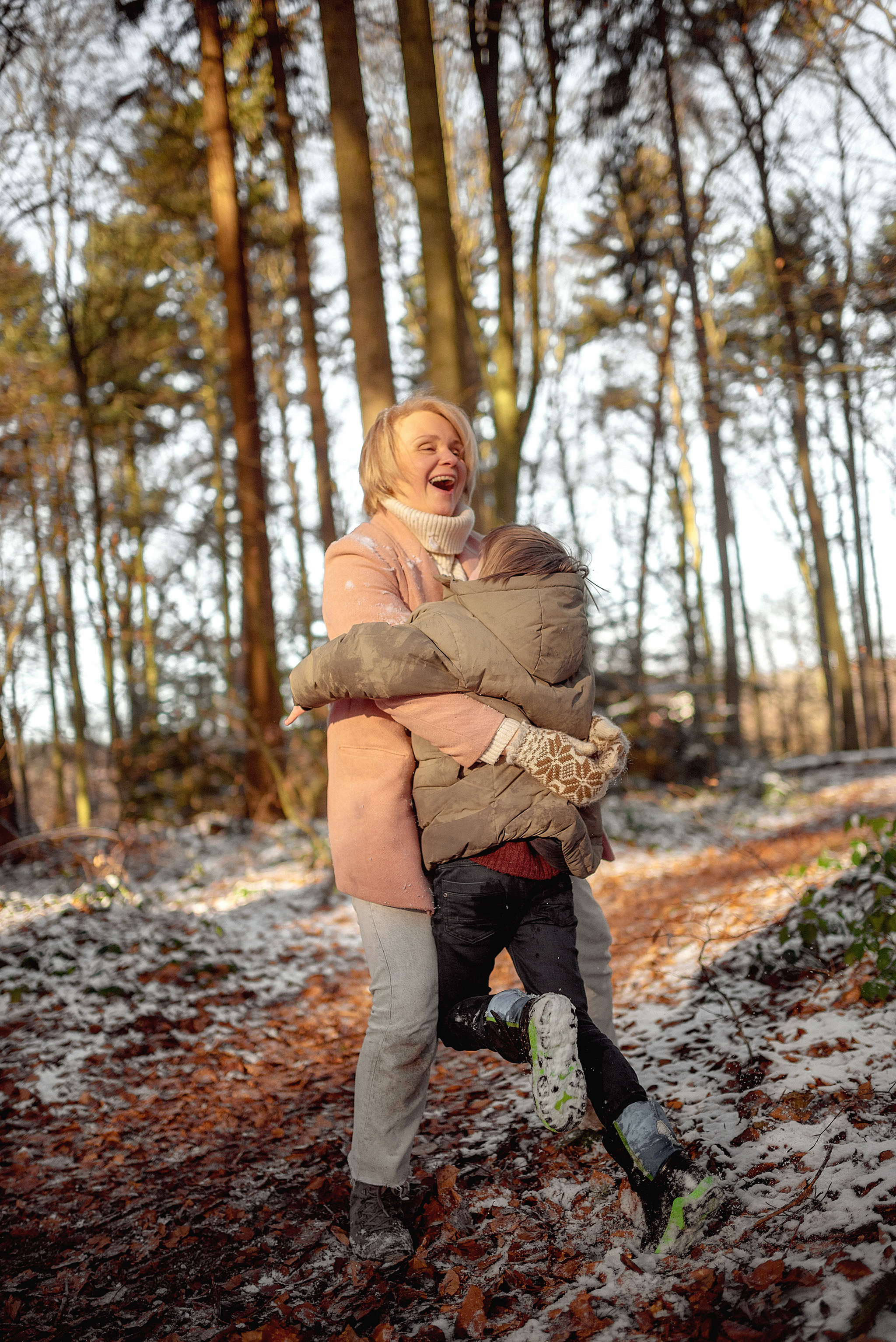 Einmal im Winter. Familienfotograf, Hochzeitsfotograf in Hamburg und Umgebung