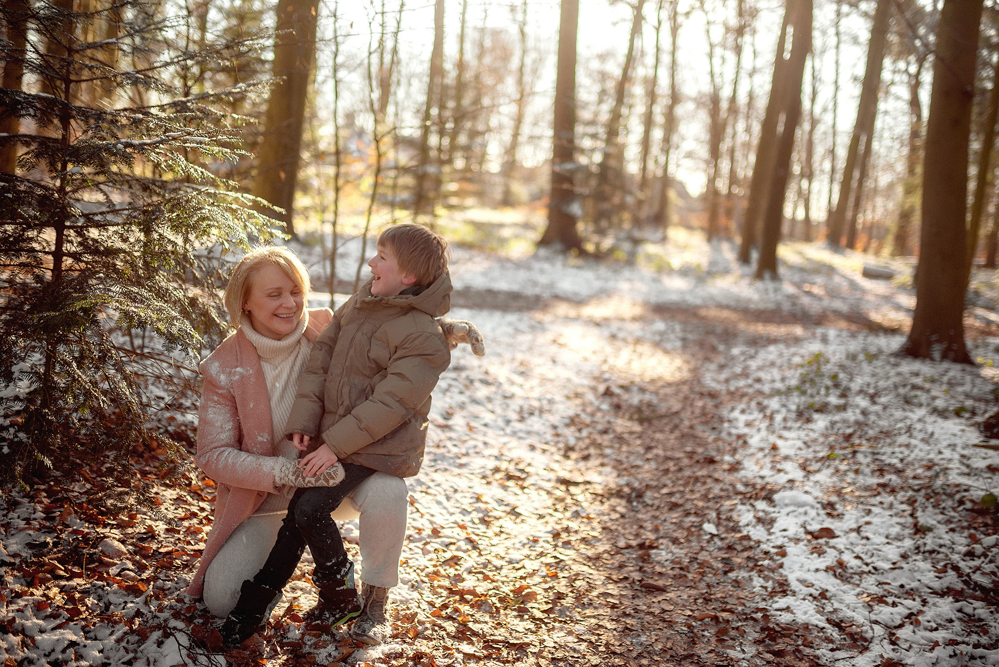 Einmal im Winter. Familienfotograf, Hochzeitsfotograf in Hamburg und Umgebung