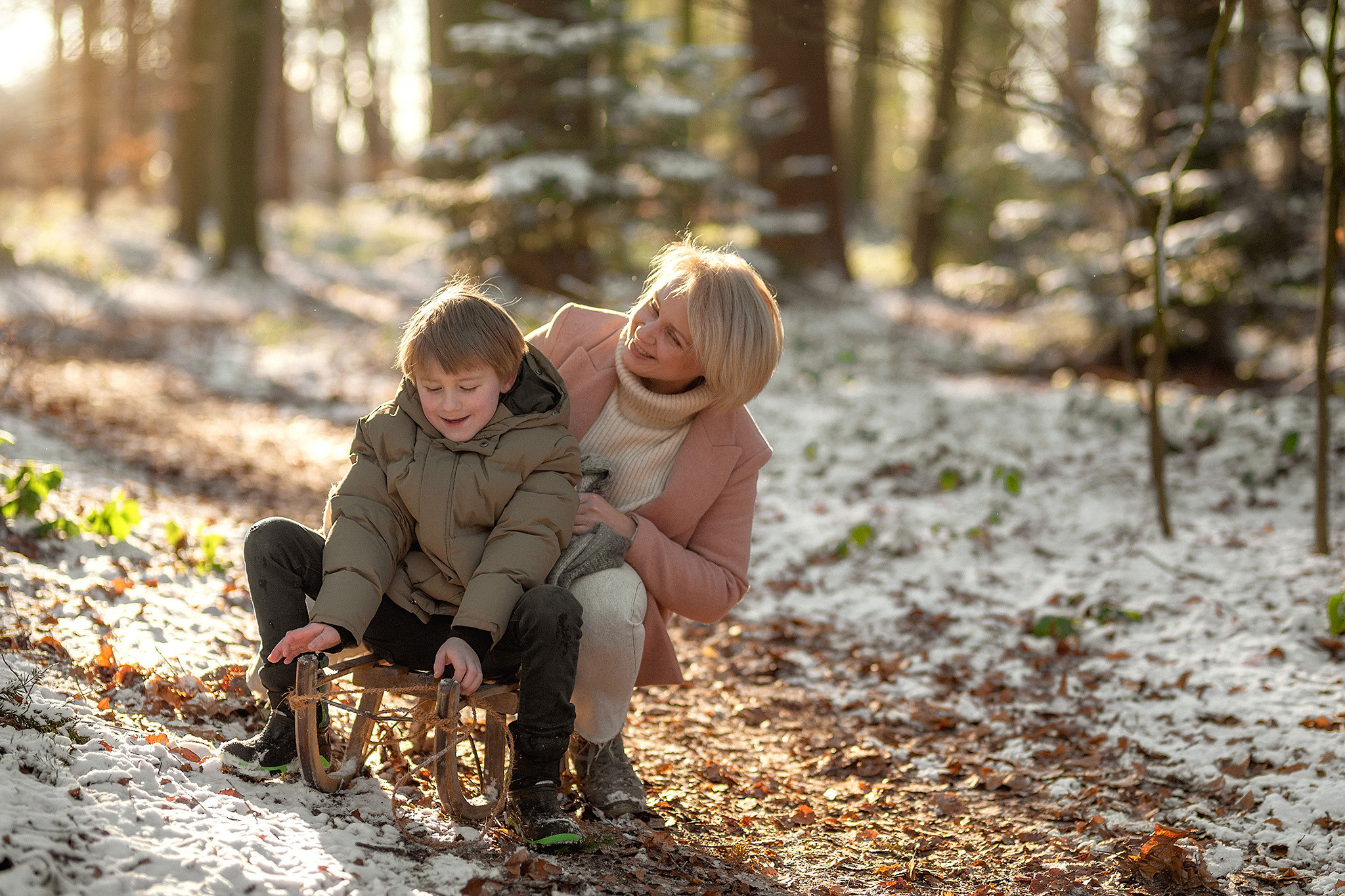 Einmal im Winter. Familienfotograf, Hochzeitsfotograf in Hamburg und Umgebung