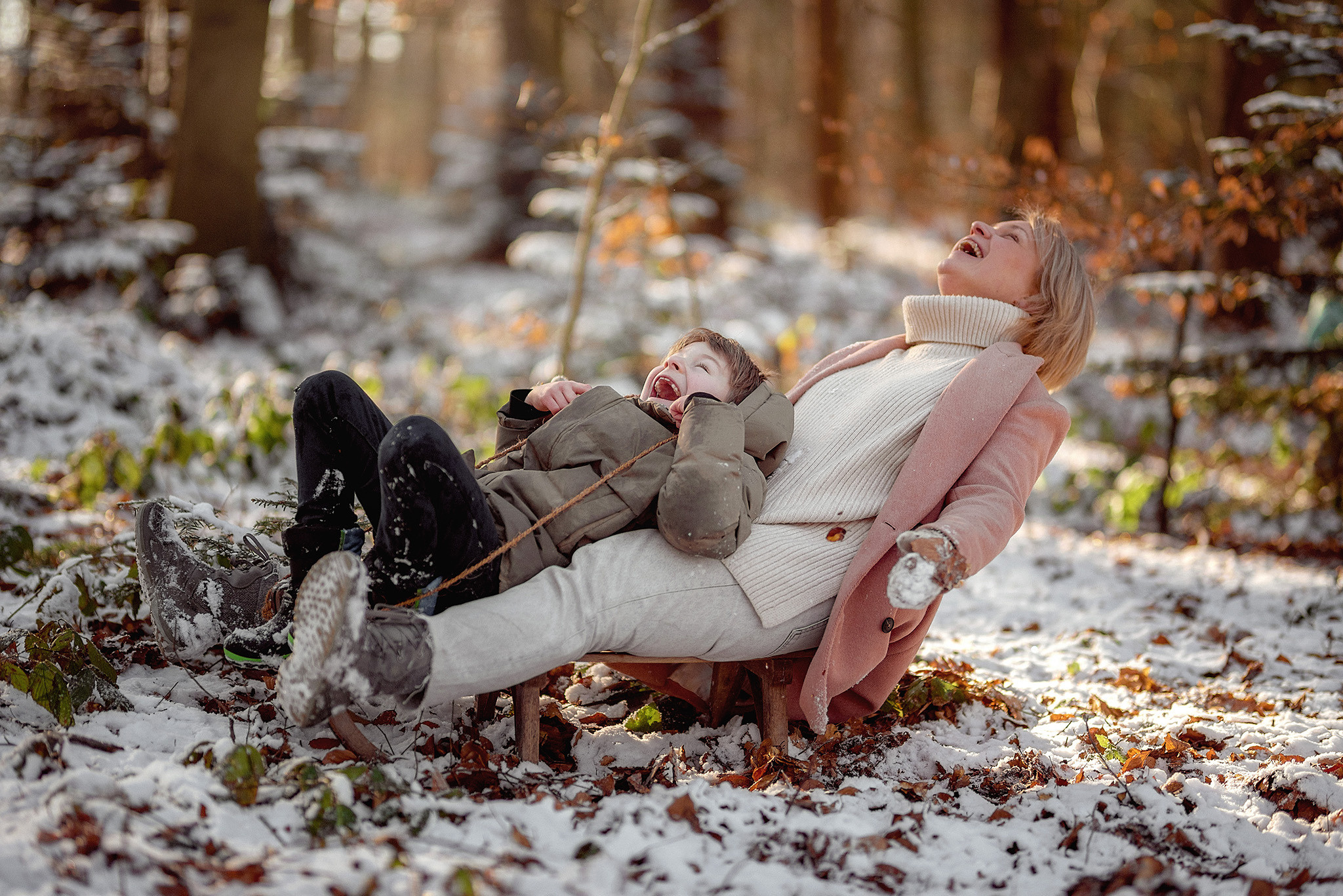 Einmal im Winter. Familienfotograf, Hochzeitsfotograf in Hamburg und Umgebung