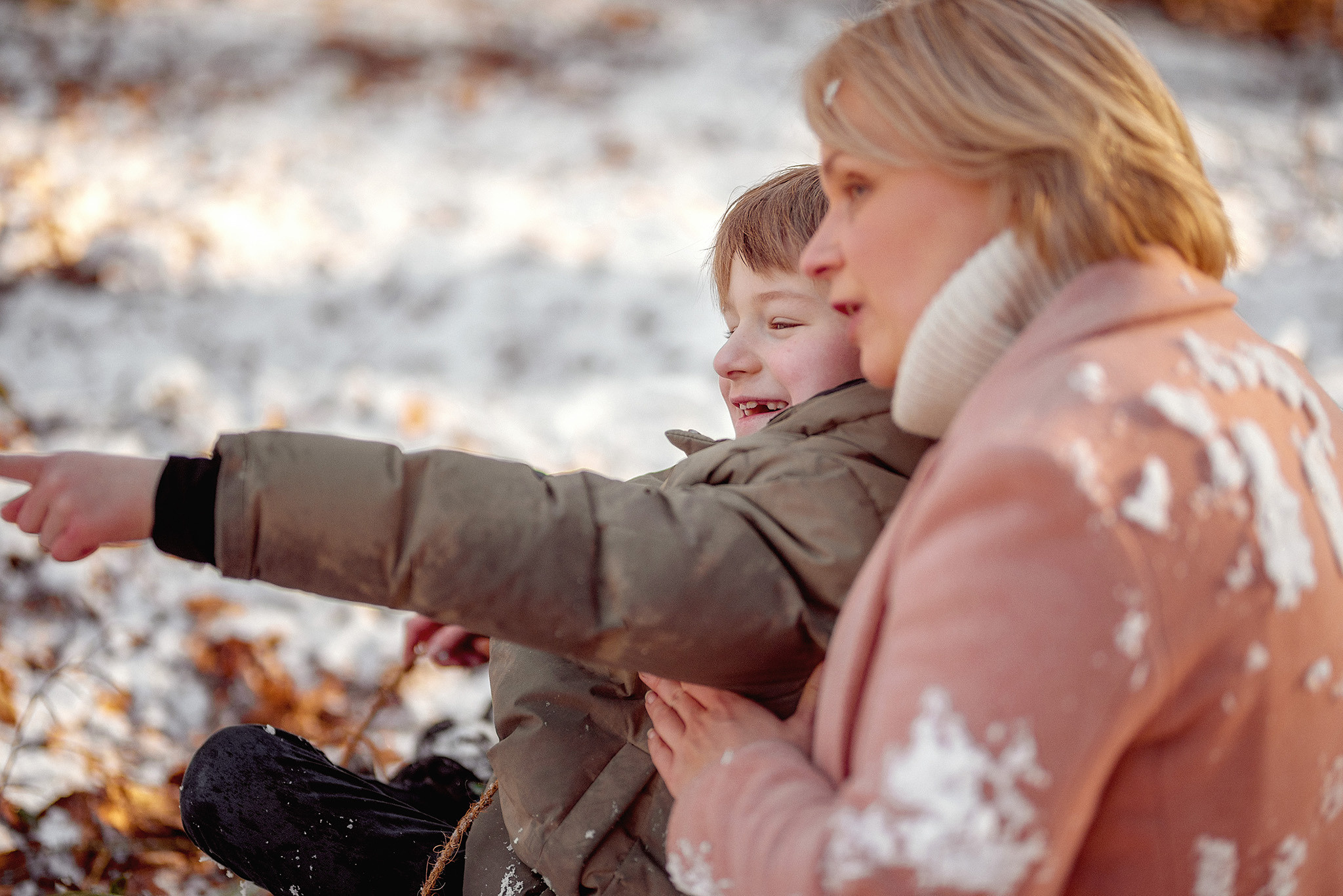Einmal im Winter. Familienfotograf, Hochzeitsfotograf in Hamburg und Umgebung